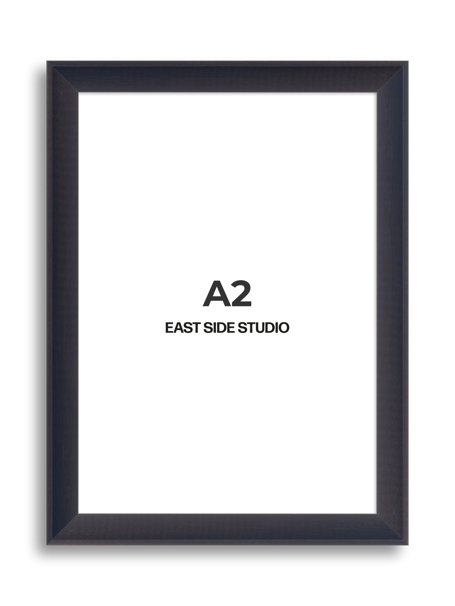 Black Stain A2 picture frame