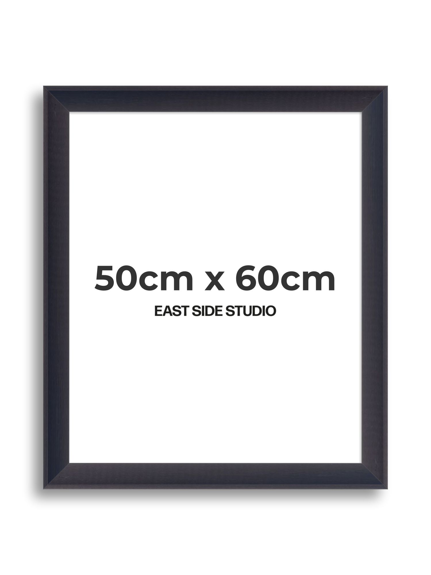 Black Stain 50cm x 60cm picture frame