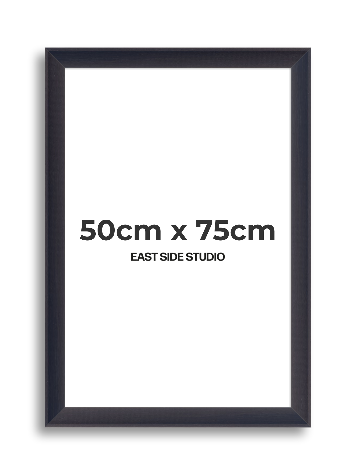 Black Stain 50cm x 75cm picture frame