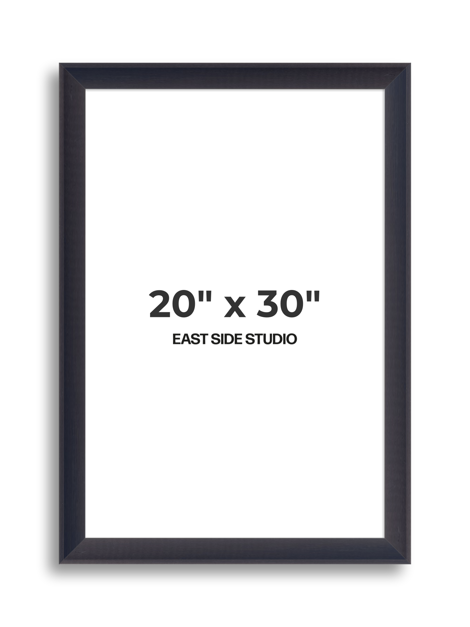 Black Stain 20" x 30" picture frame