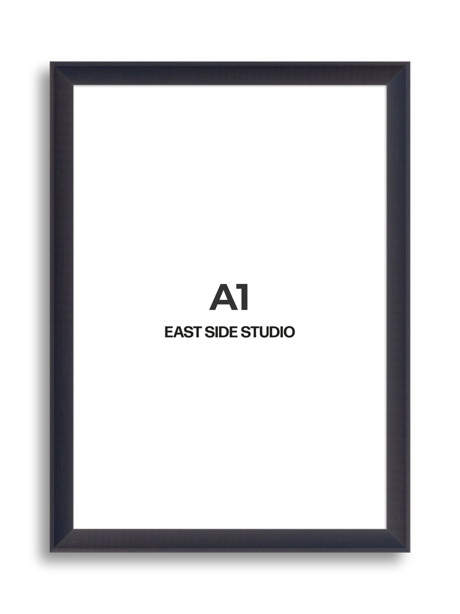 Black Stain A1 picture frame