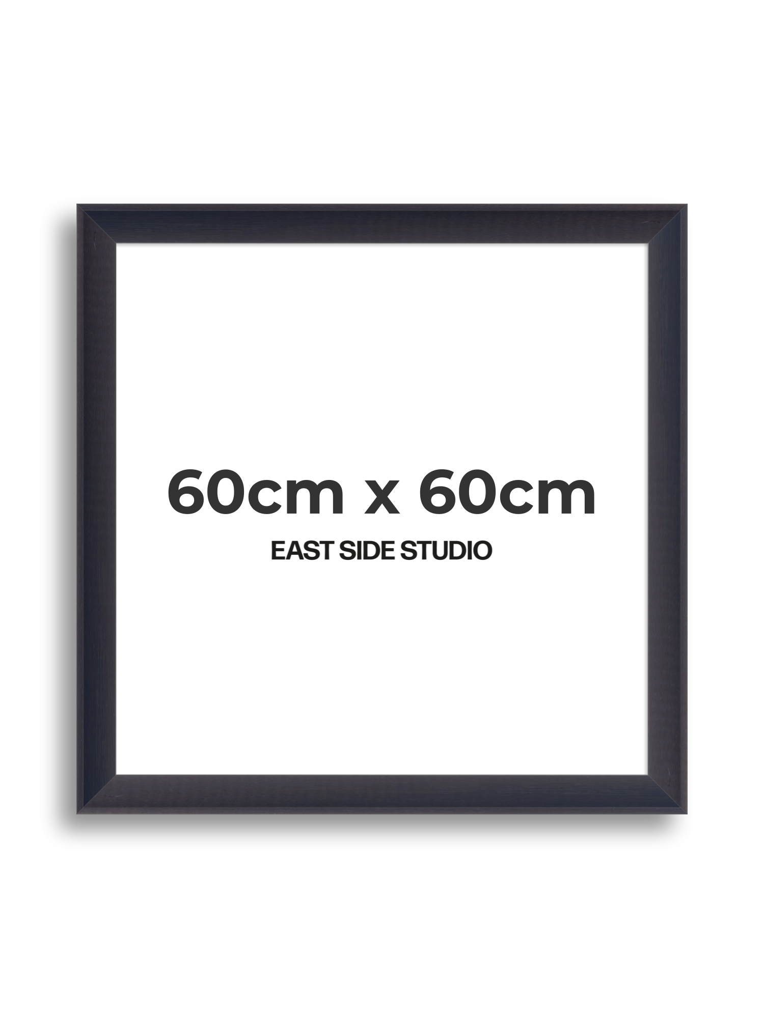 Black Stain 60cm x 60cm picture frame