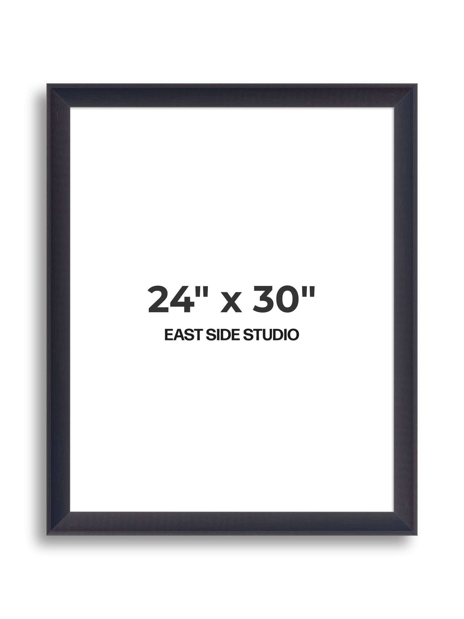 Black Stain 24" x 30" picture frame