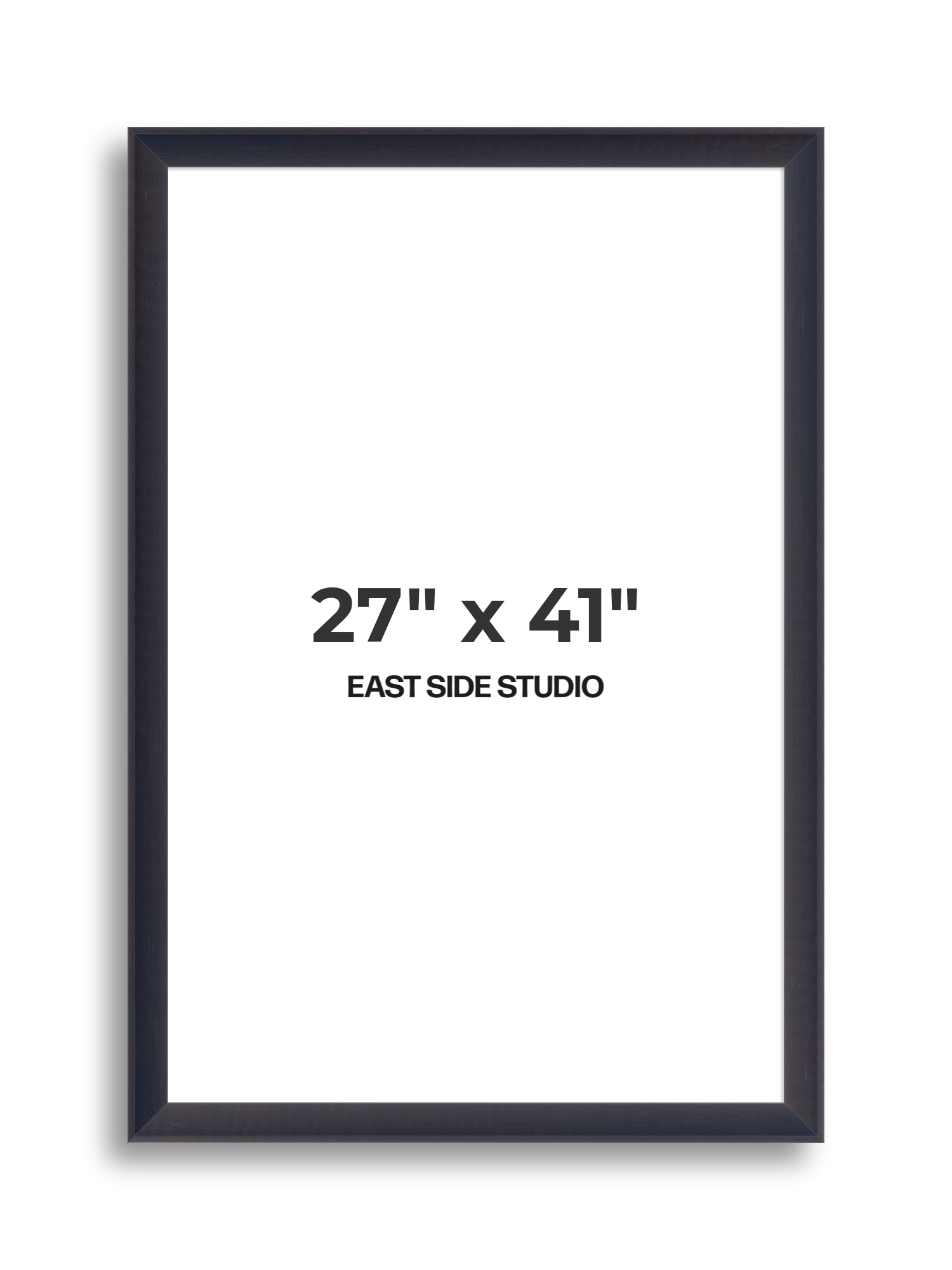 Black Stain 27" x 41" picture frame