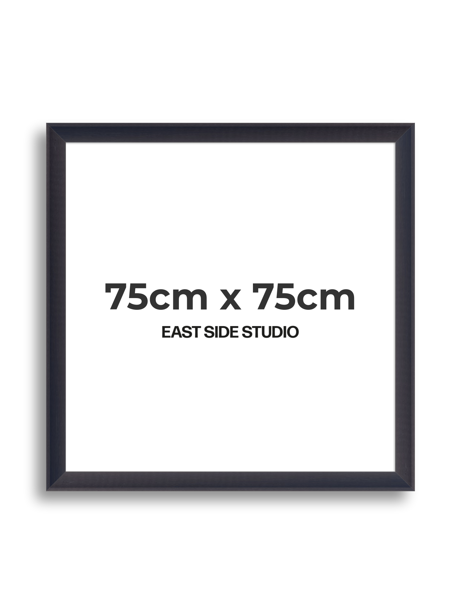 Black Stain 75cm x 75cm picture frame