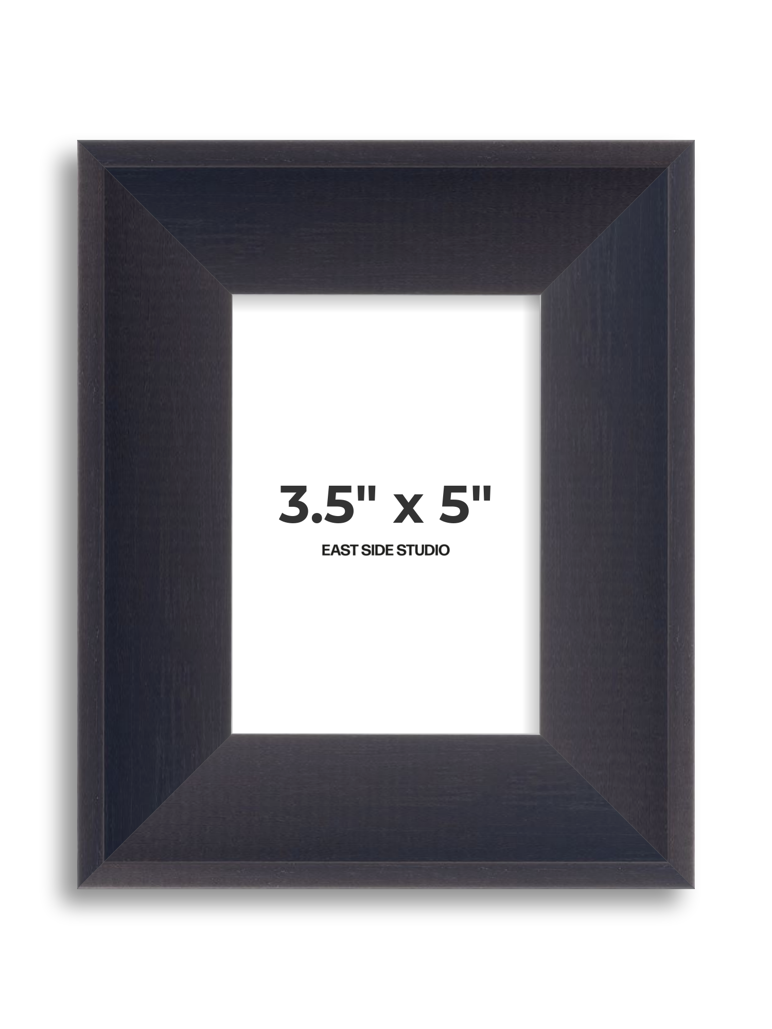 Black Stain 3.5" x 5" picture frame