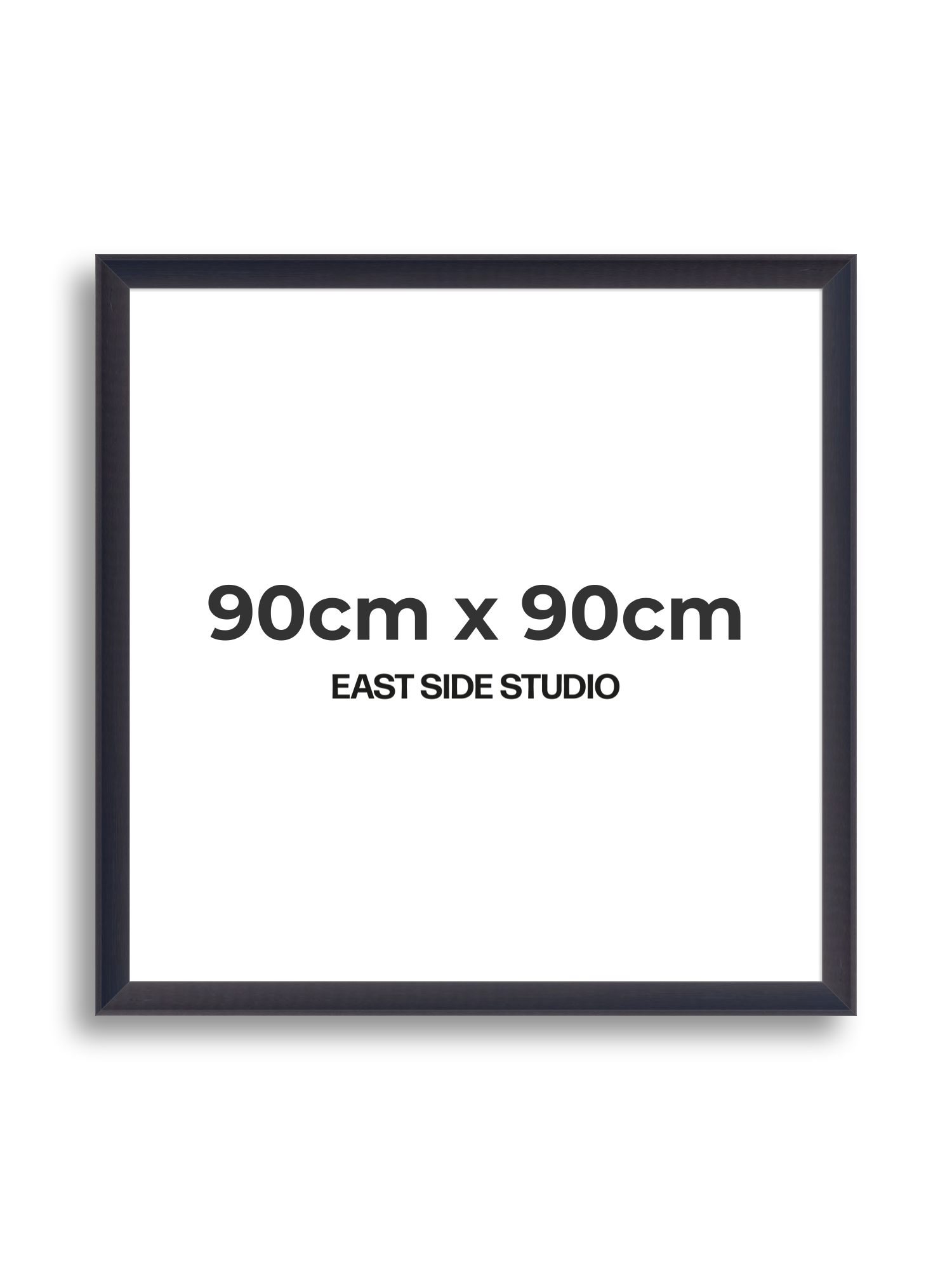 Black Stain 90cm x 90cm picture frame