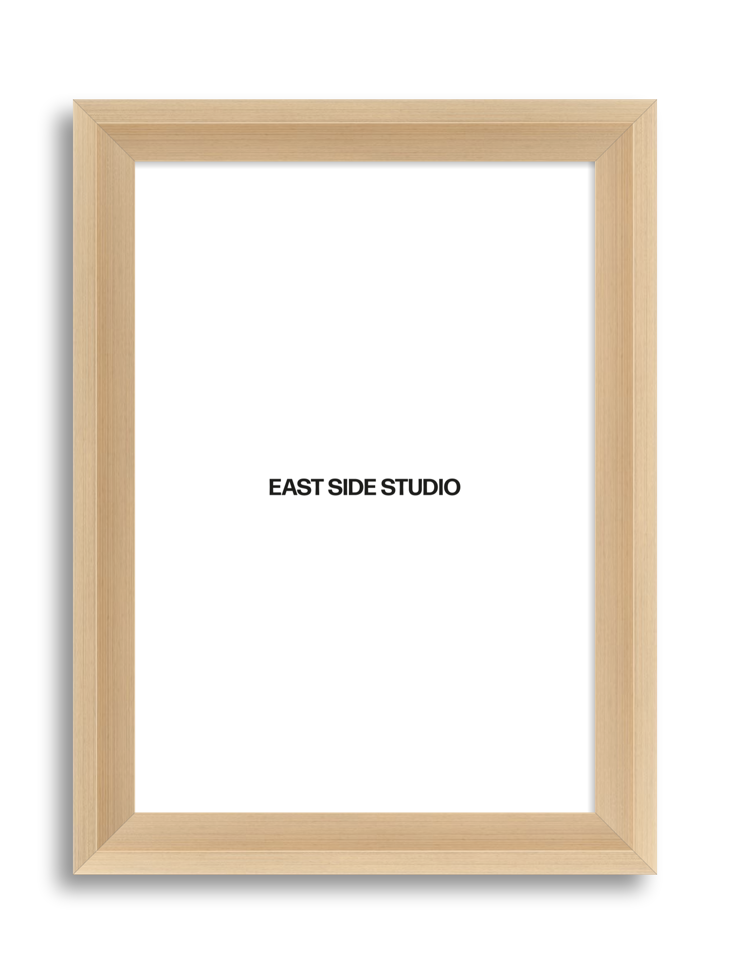 Champagne canvas tray frame