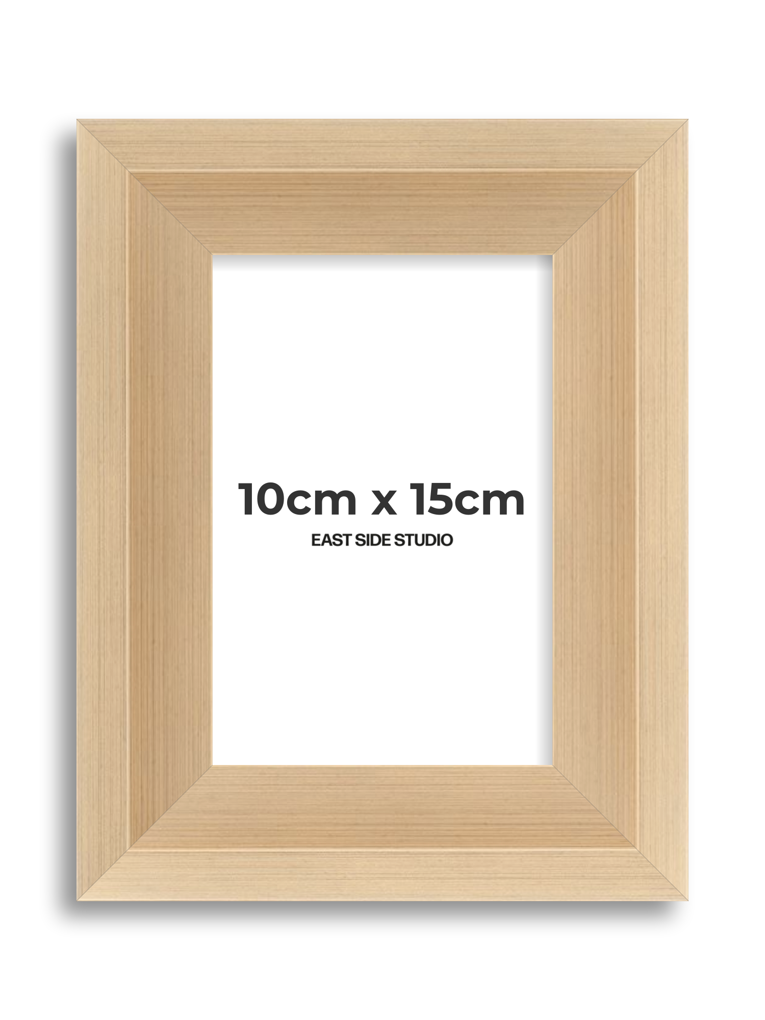Champagne 10cm x 15cm picture frame