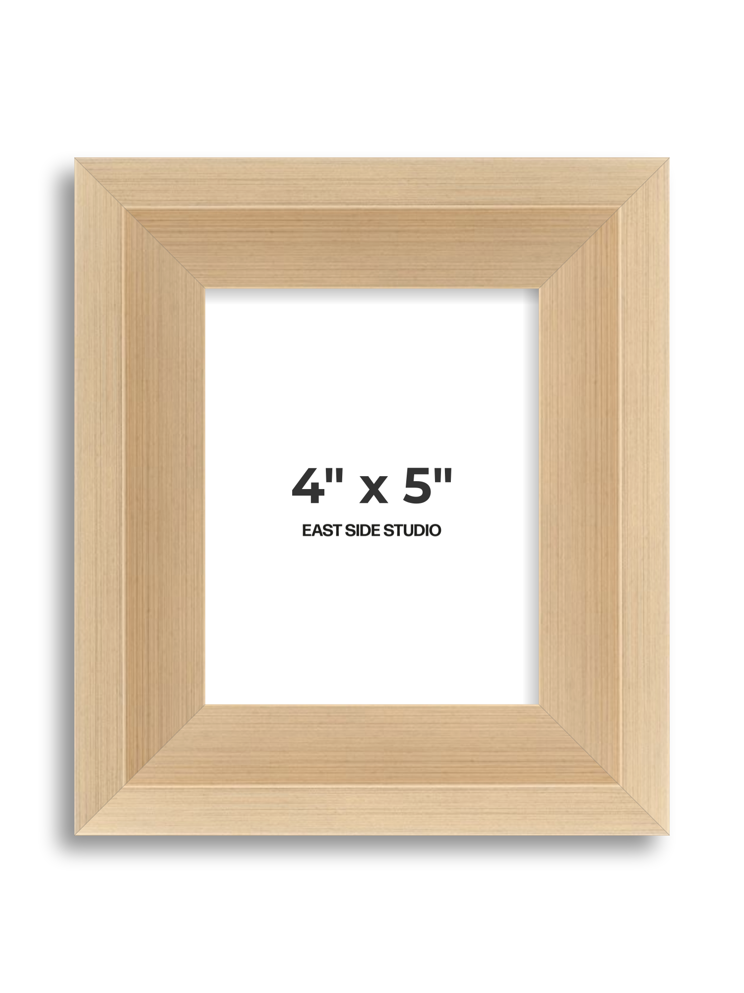 Champagne 4" x 5" picture frame