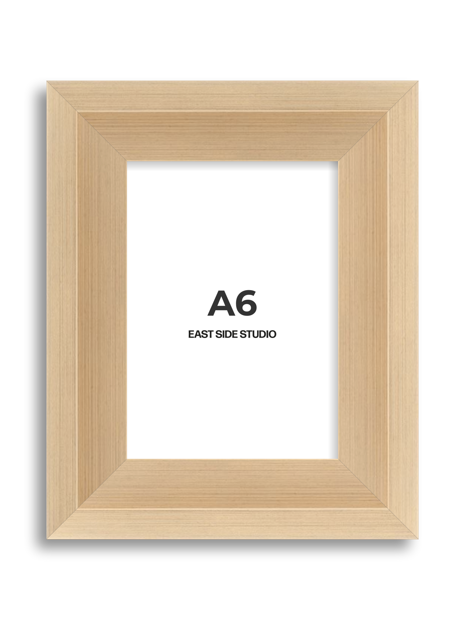 Champagne A6 picture frame
