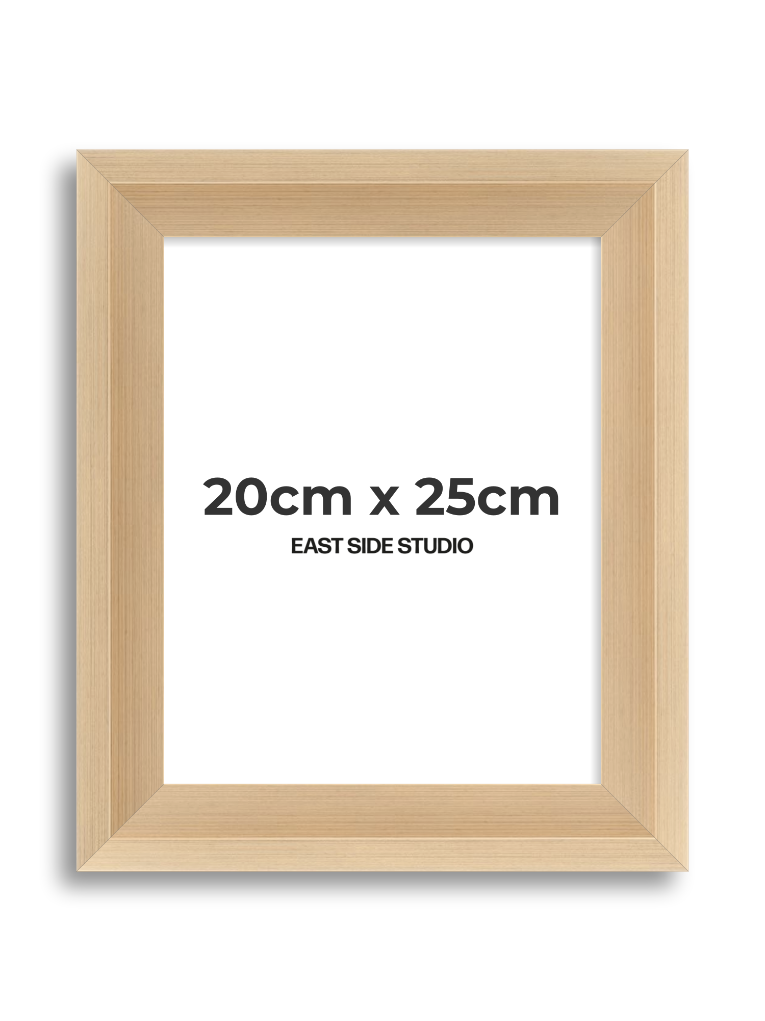 Champagne 20cm x 25cm picture frame