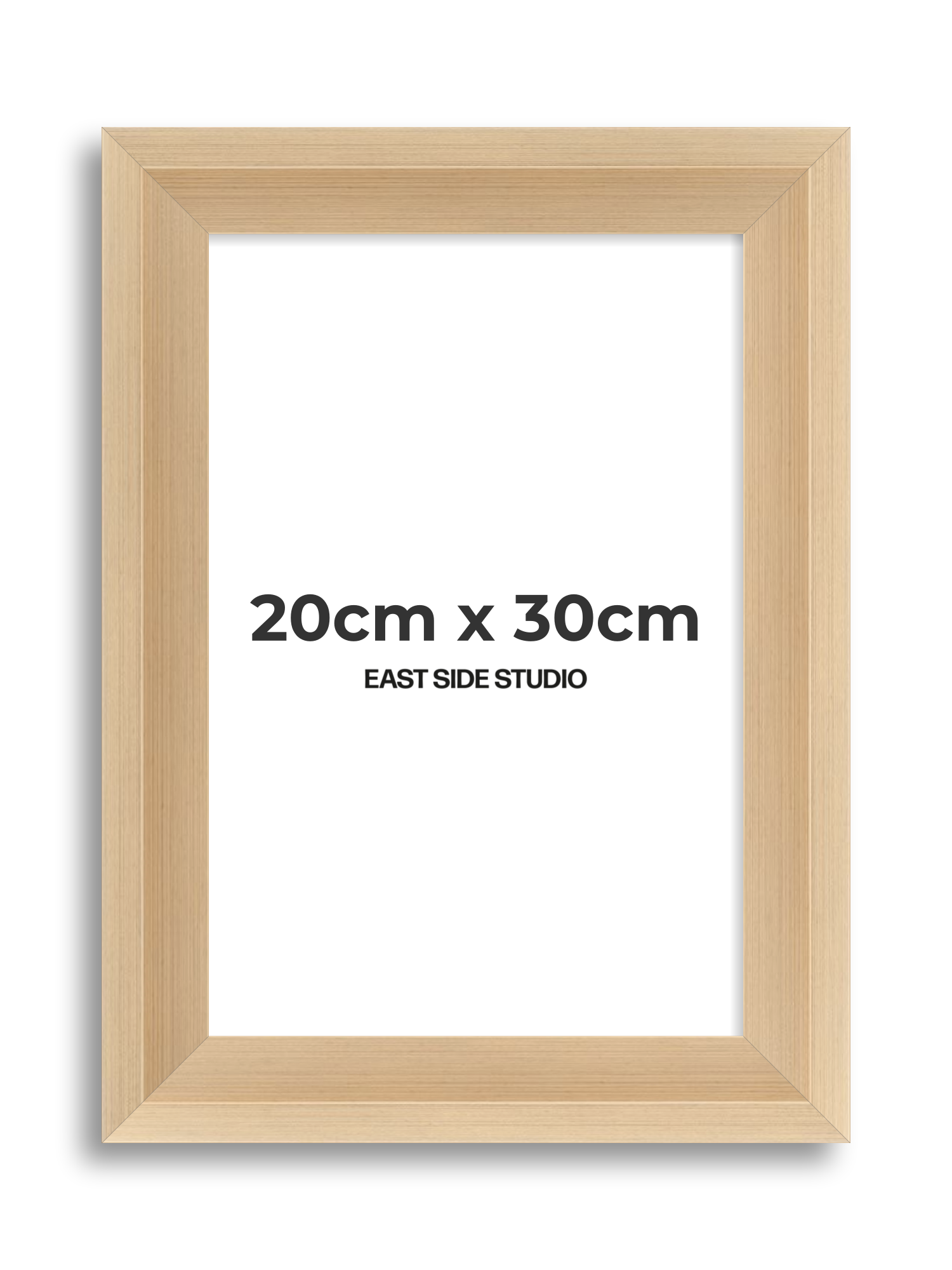 Champagne 20cm x 30cm picture frame