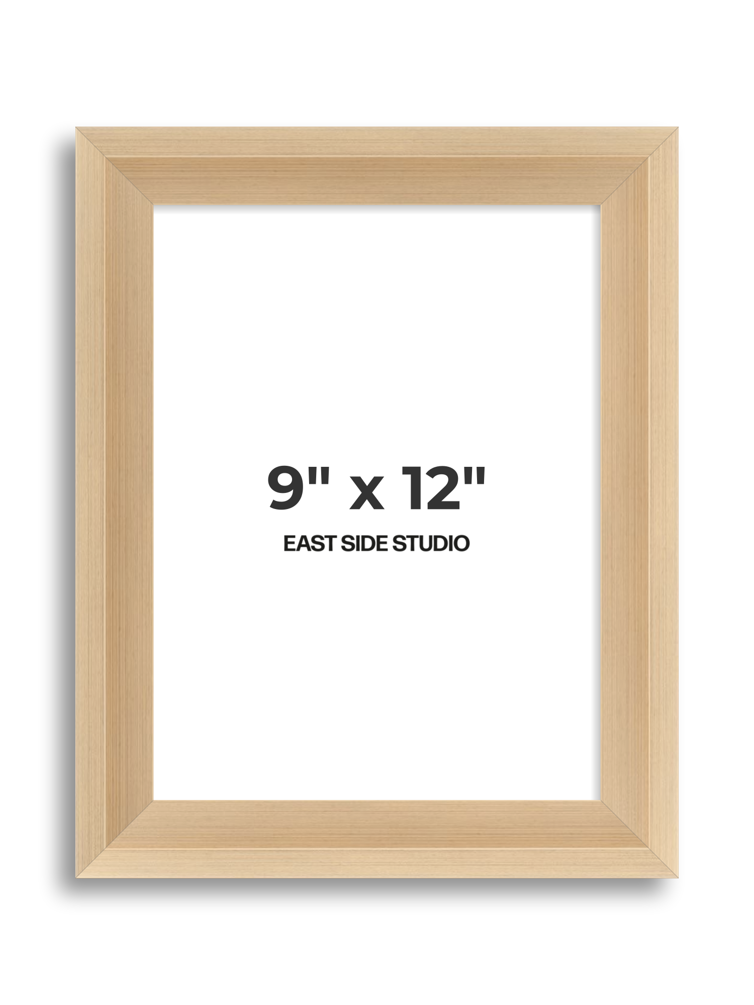 Champagne 9" x 12" picture frame