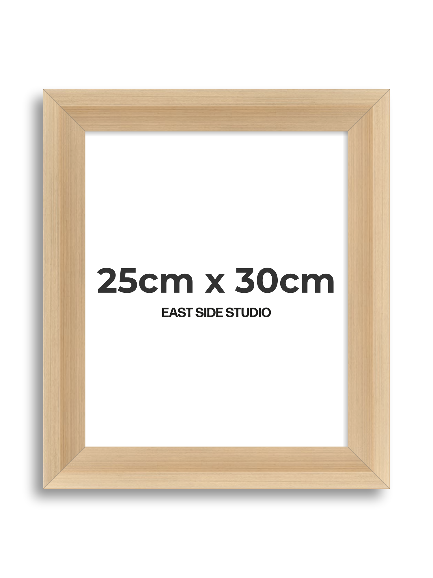 Champagne 25cm x 30cm picture frame