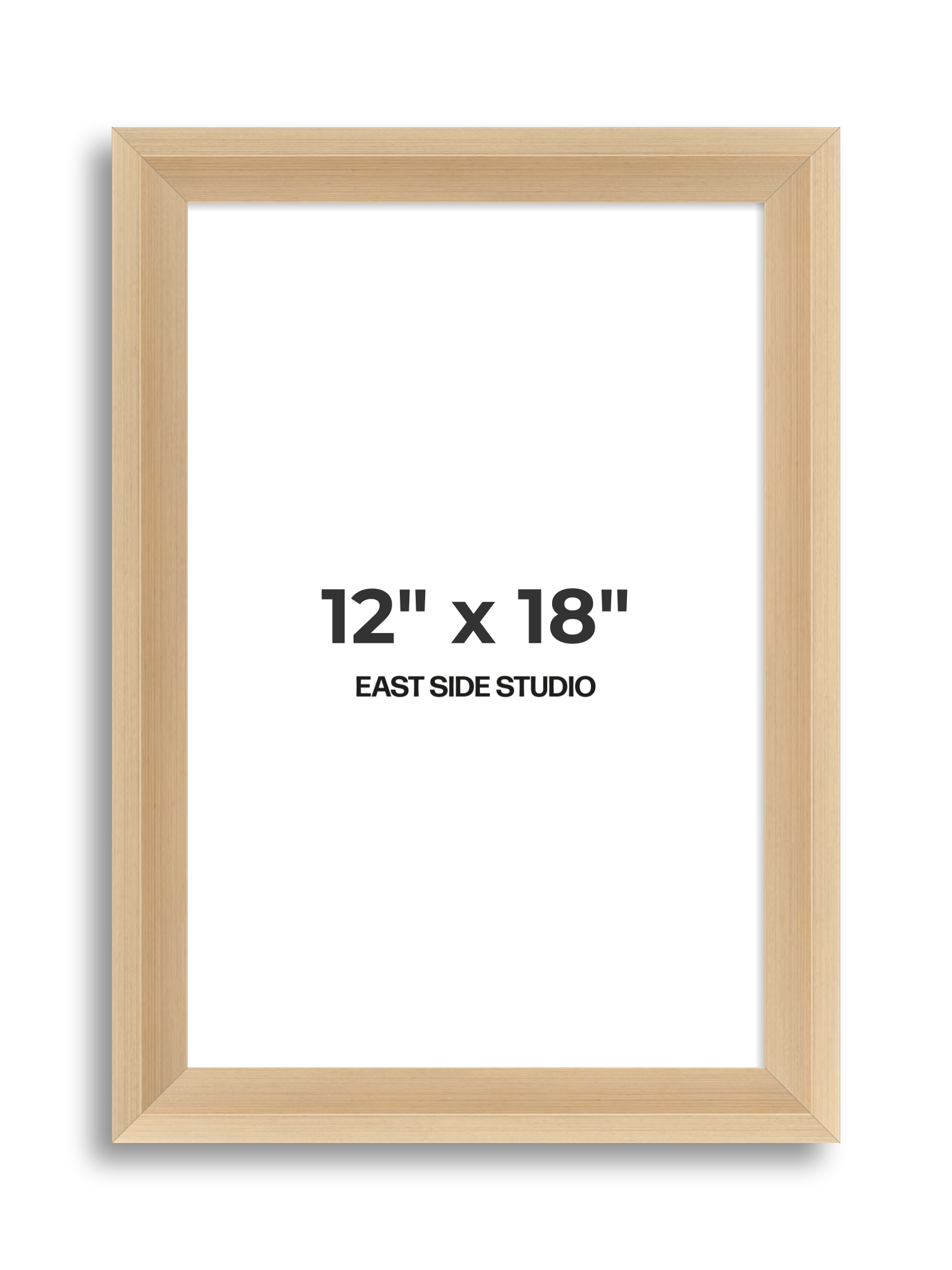 Champagne 12" x 18" picture frame