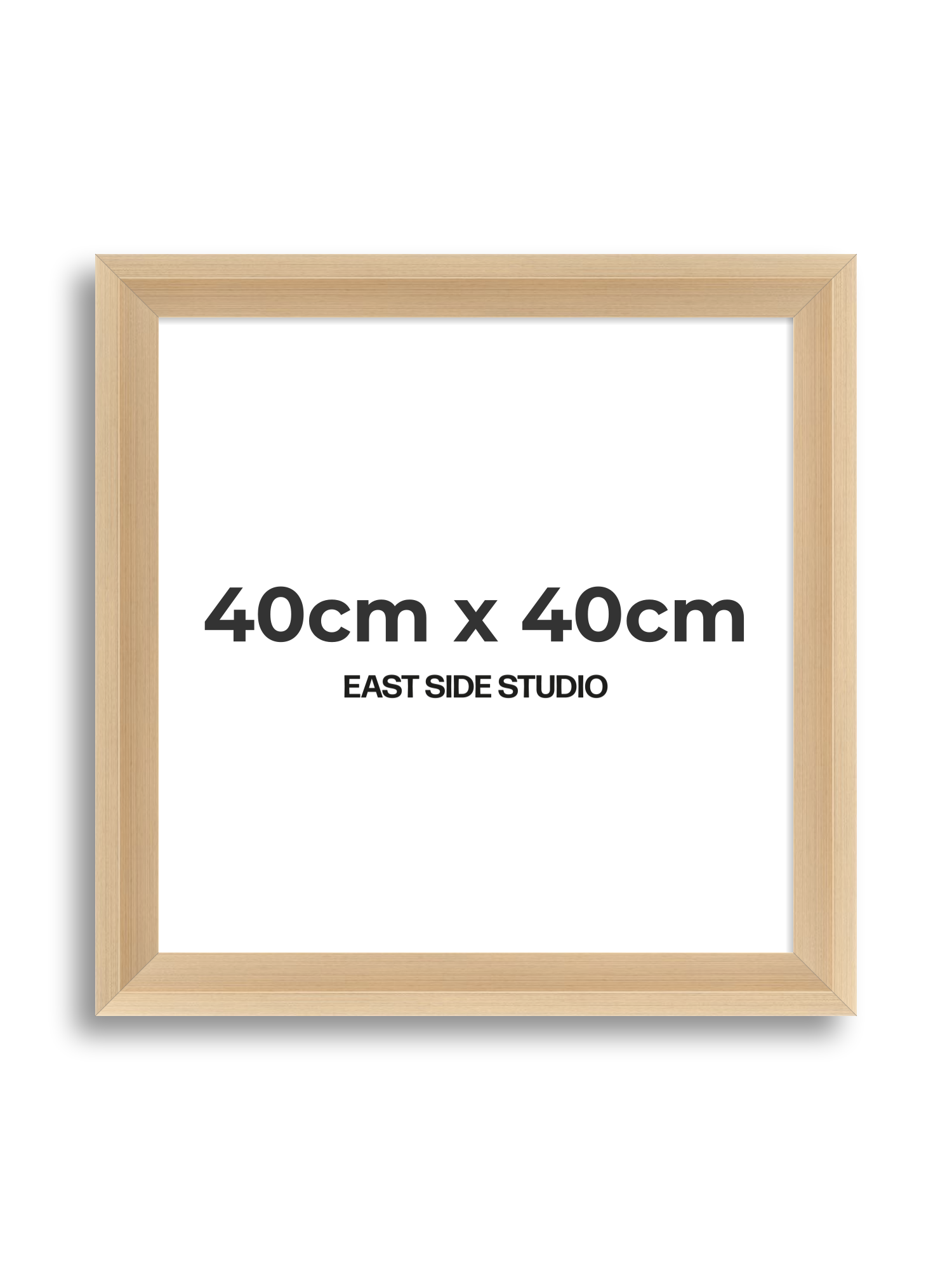 Champagne 40cm x 40cm picture frame