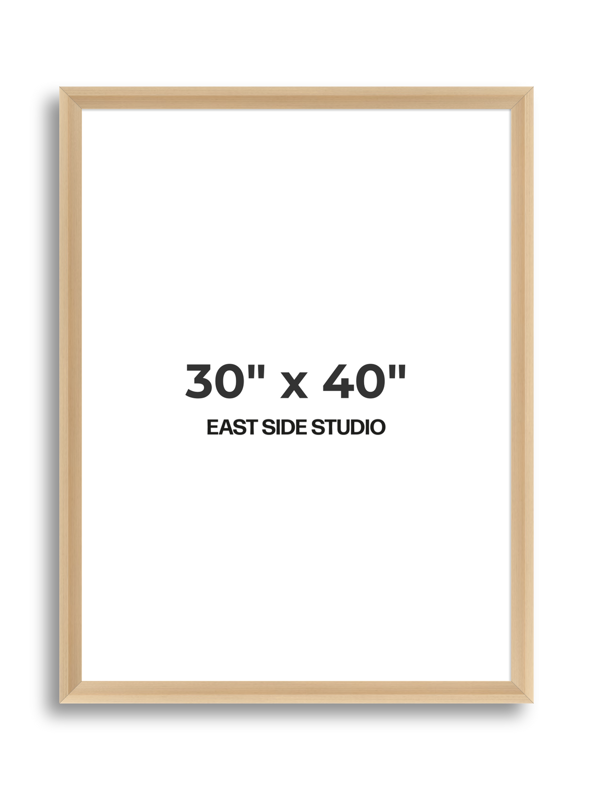 Champagne Gold 30" x 40" picture frame