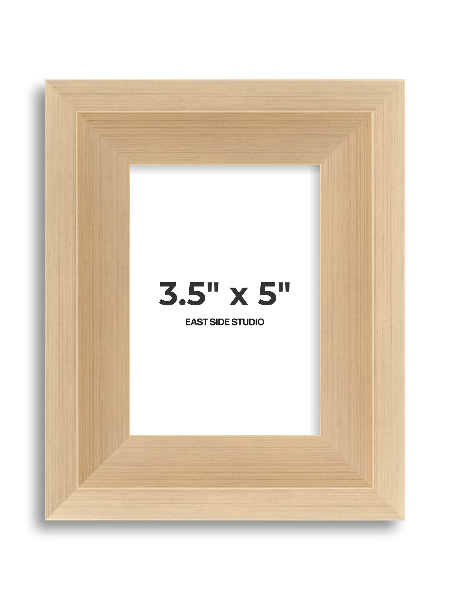 Champagne 3.5" x 5" picture frame