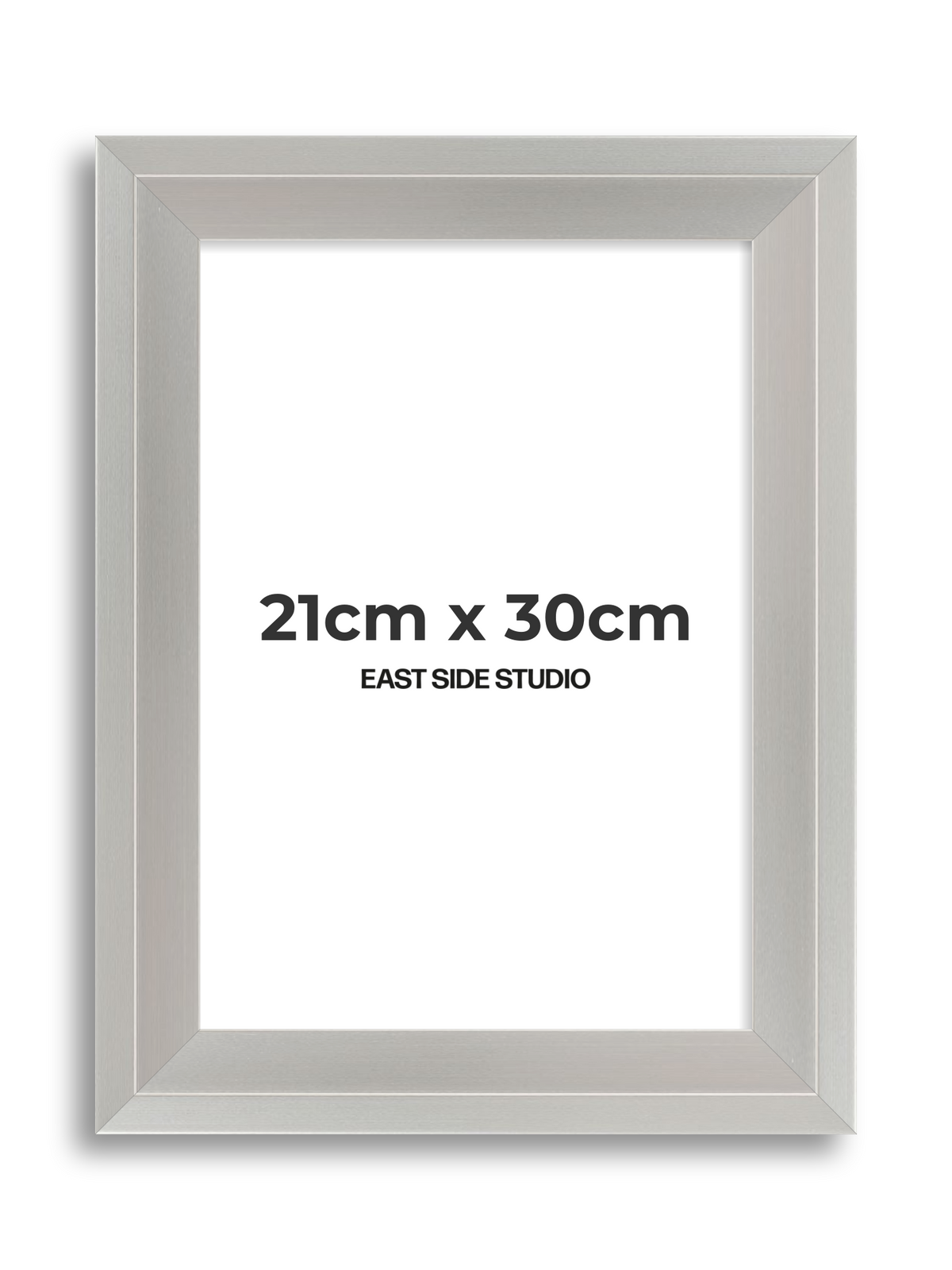 Light silver 21cm x 30cm picture frame