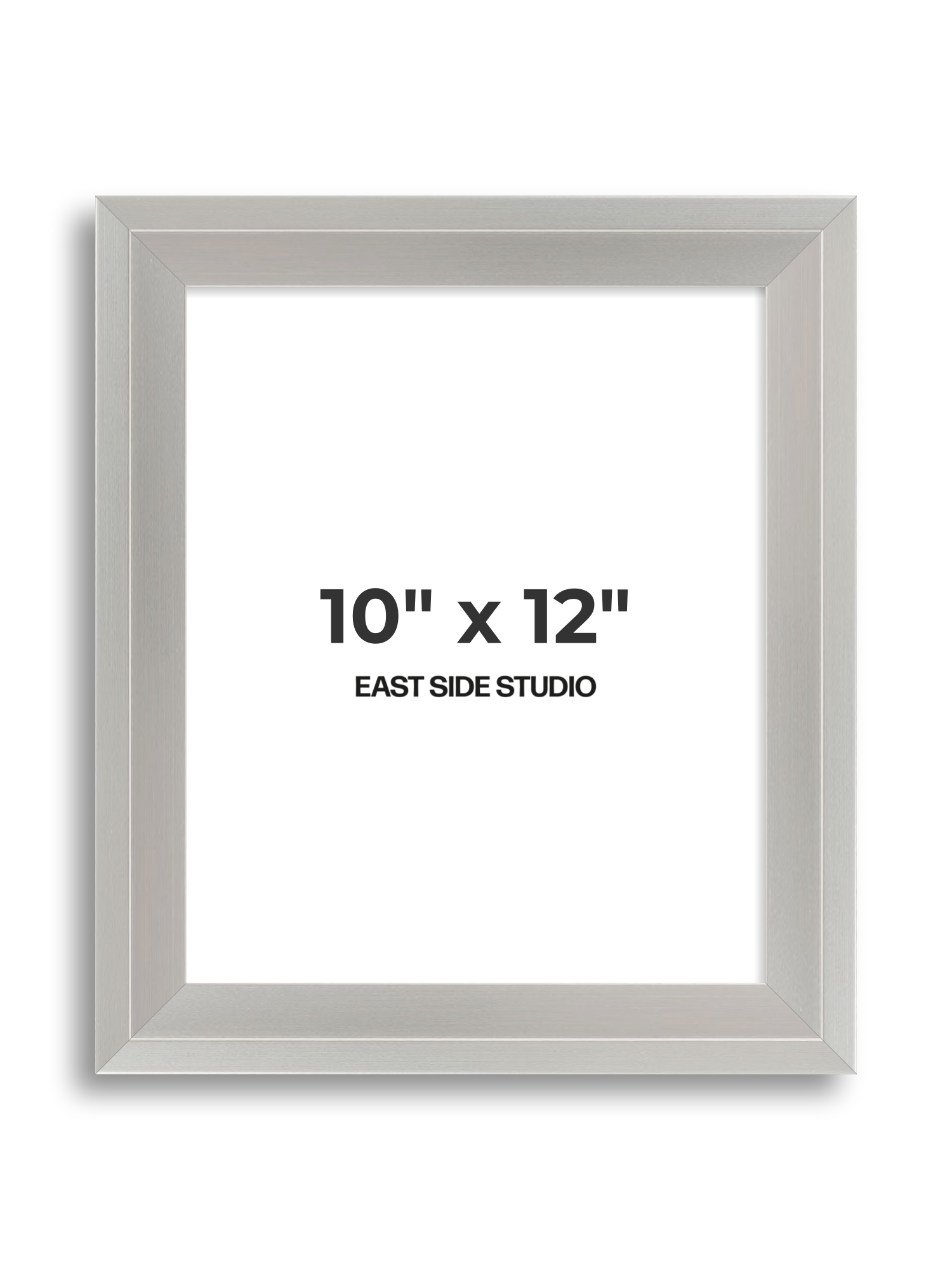 Light silver 10" x 12" picture frame