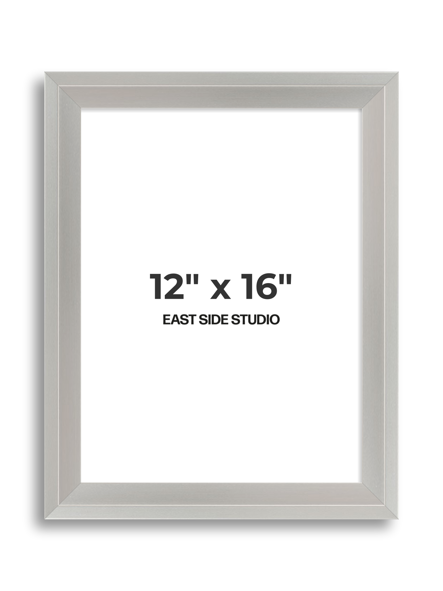 Light silver 12" x 16" picture frame