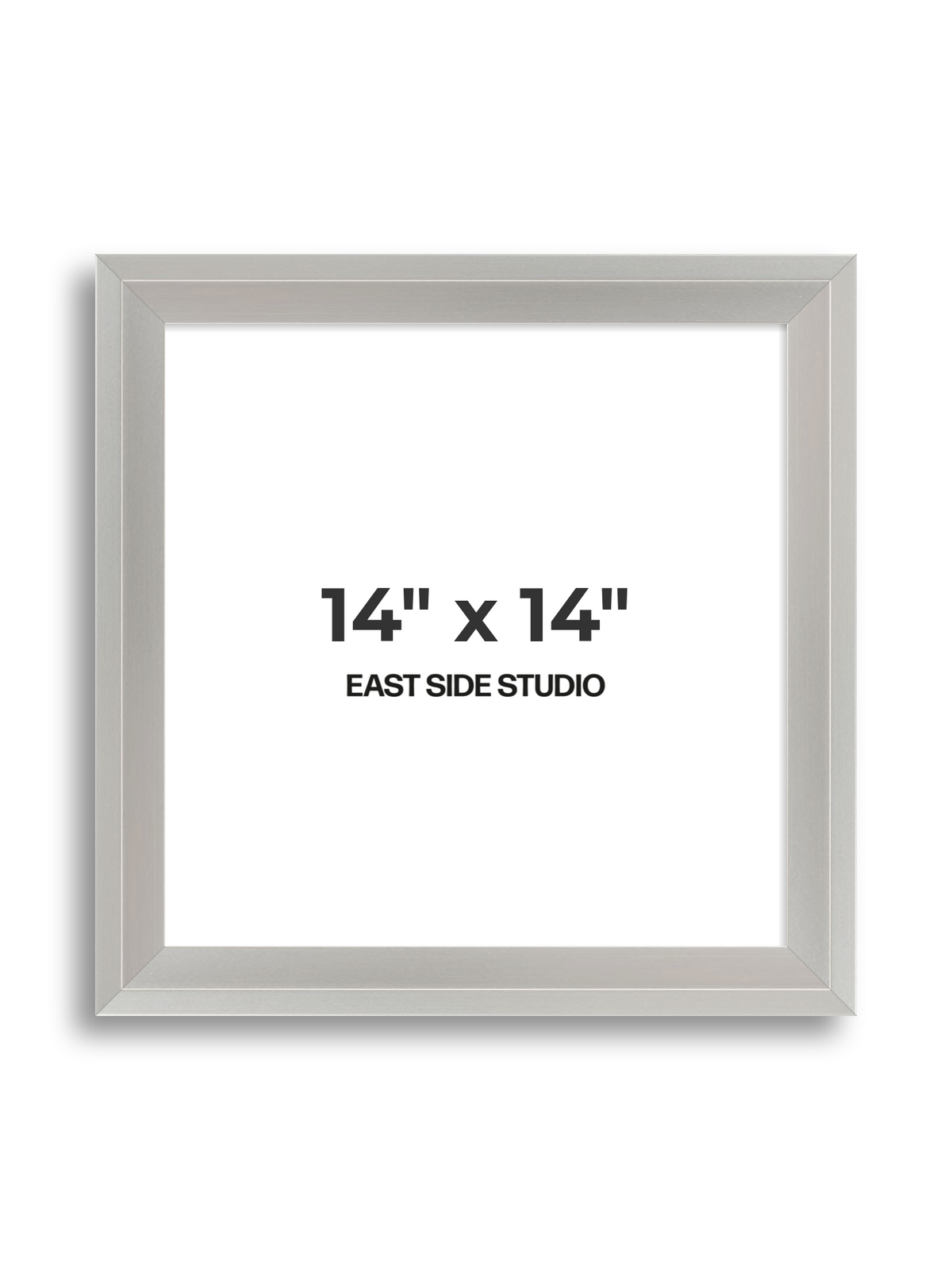 Light silver 14" x 14" picture frame