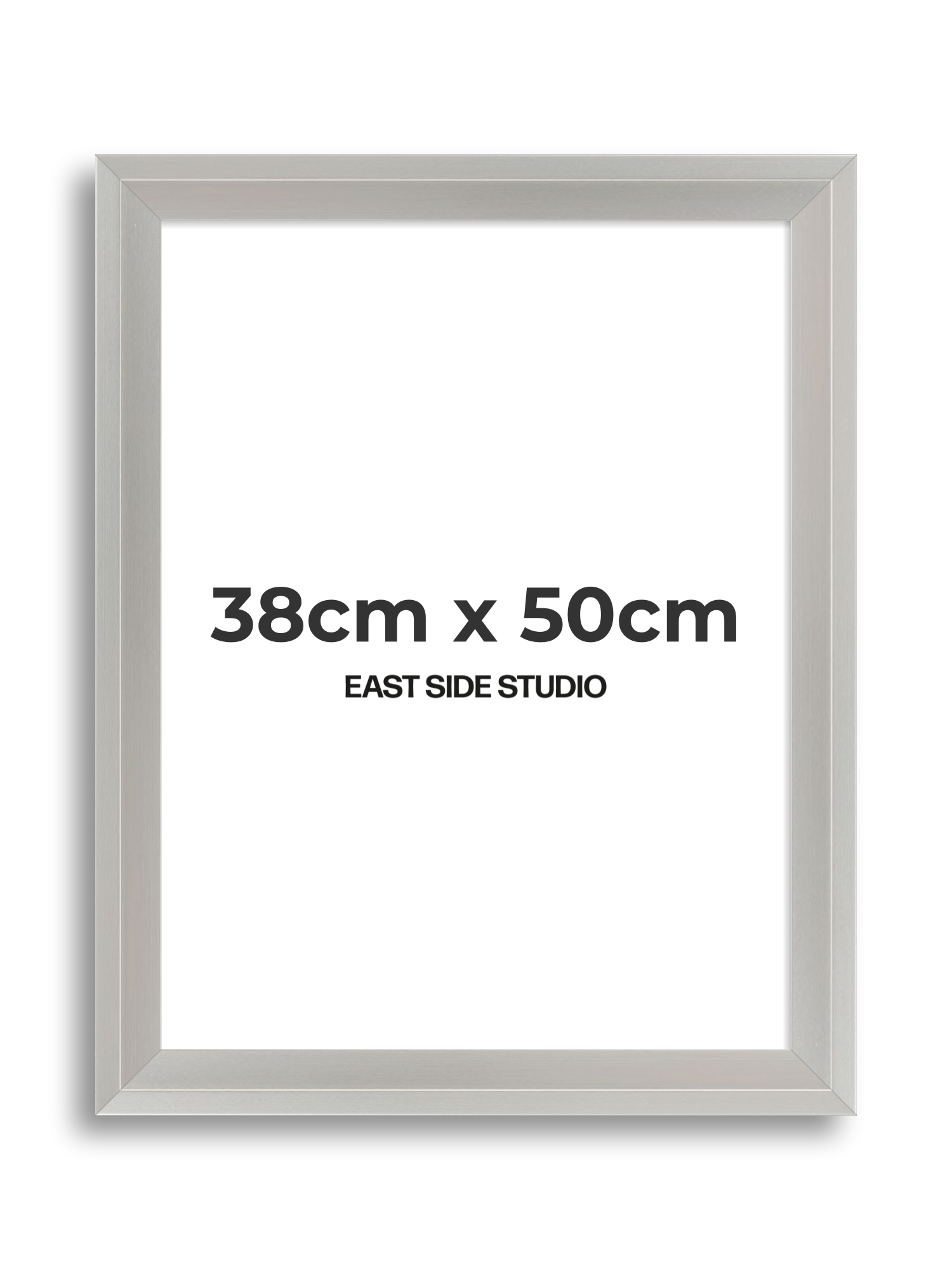 Light silver 38cm x 50cm picture frame