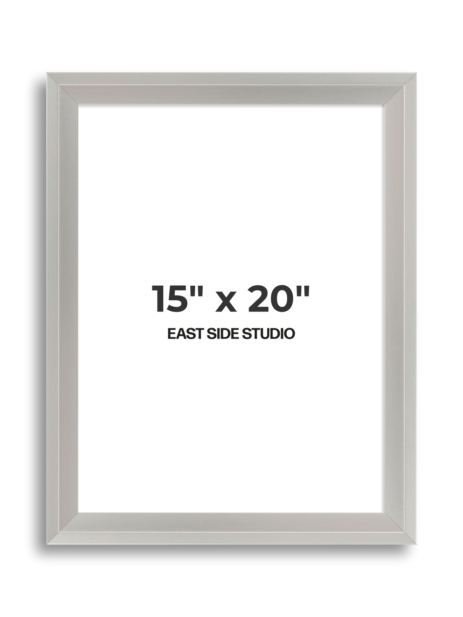 Light silver 15" x 20" picture frame