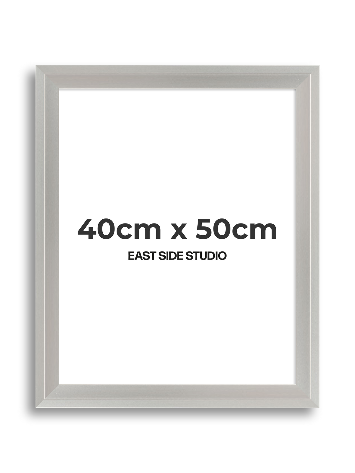 Light silver 40cm x 50cm picture frame