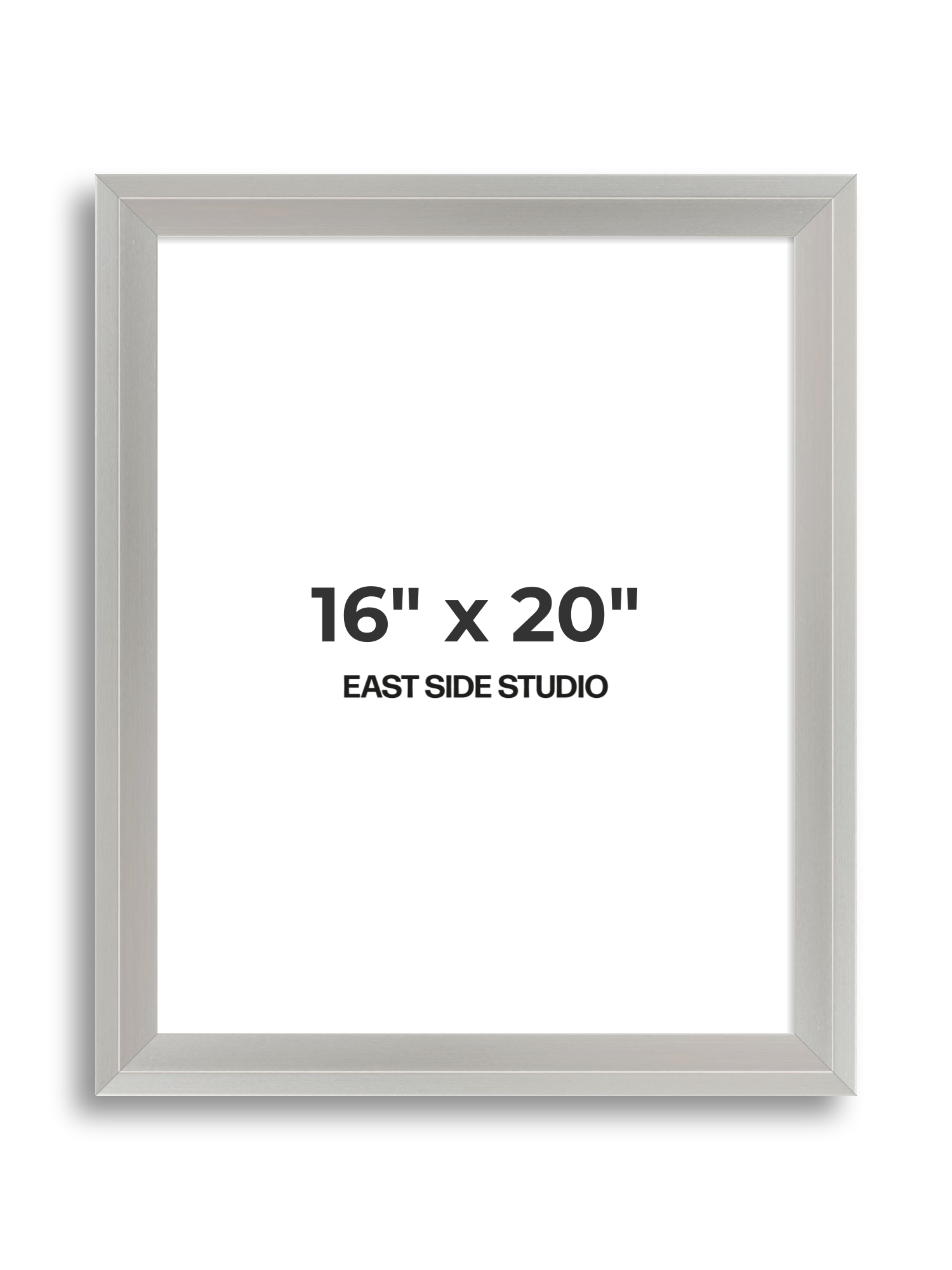 Light silver 16" x 20" picture frame