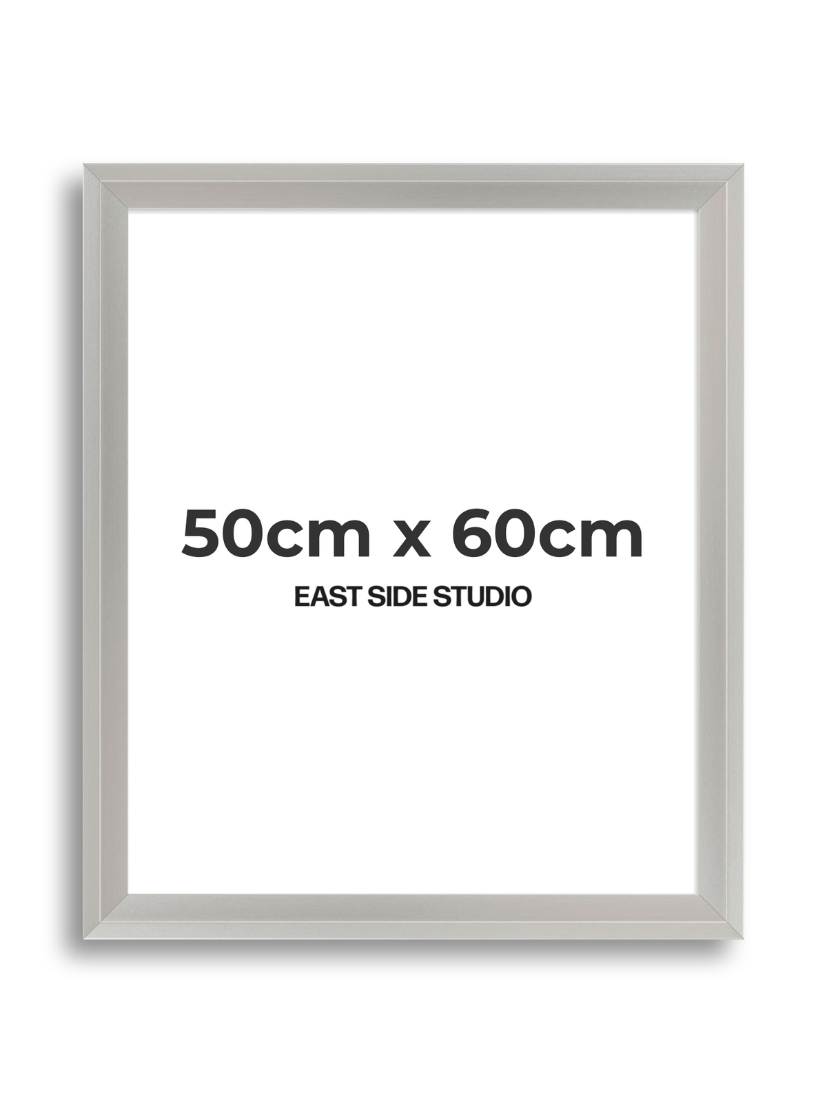 Light silver 50cm x 60cm picture frame
