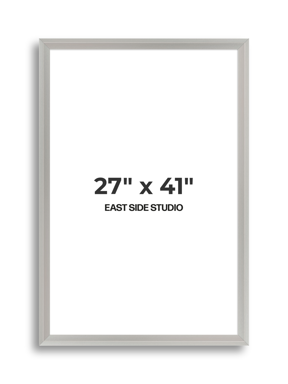 Light silver 27" x 41" picture frame