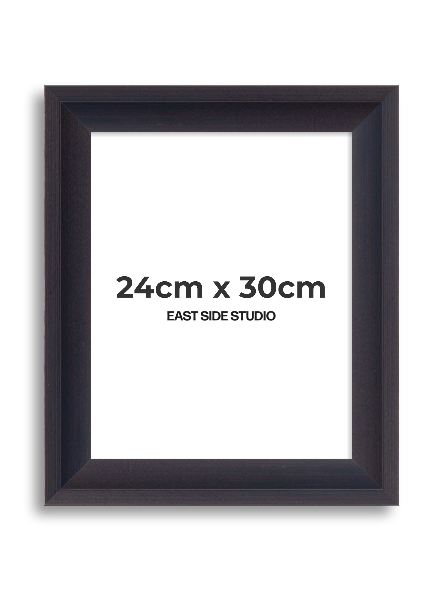 Black 24cm x 30cm picture frame