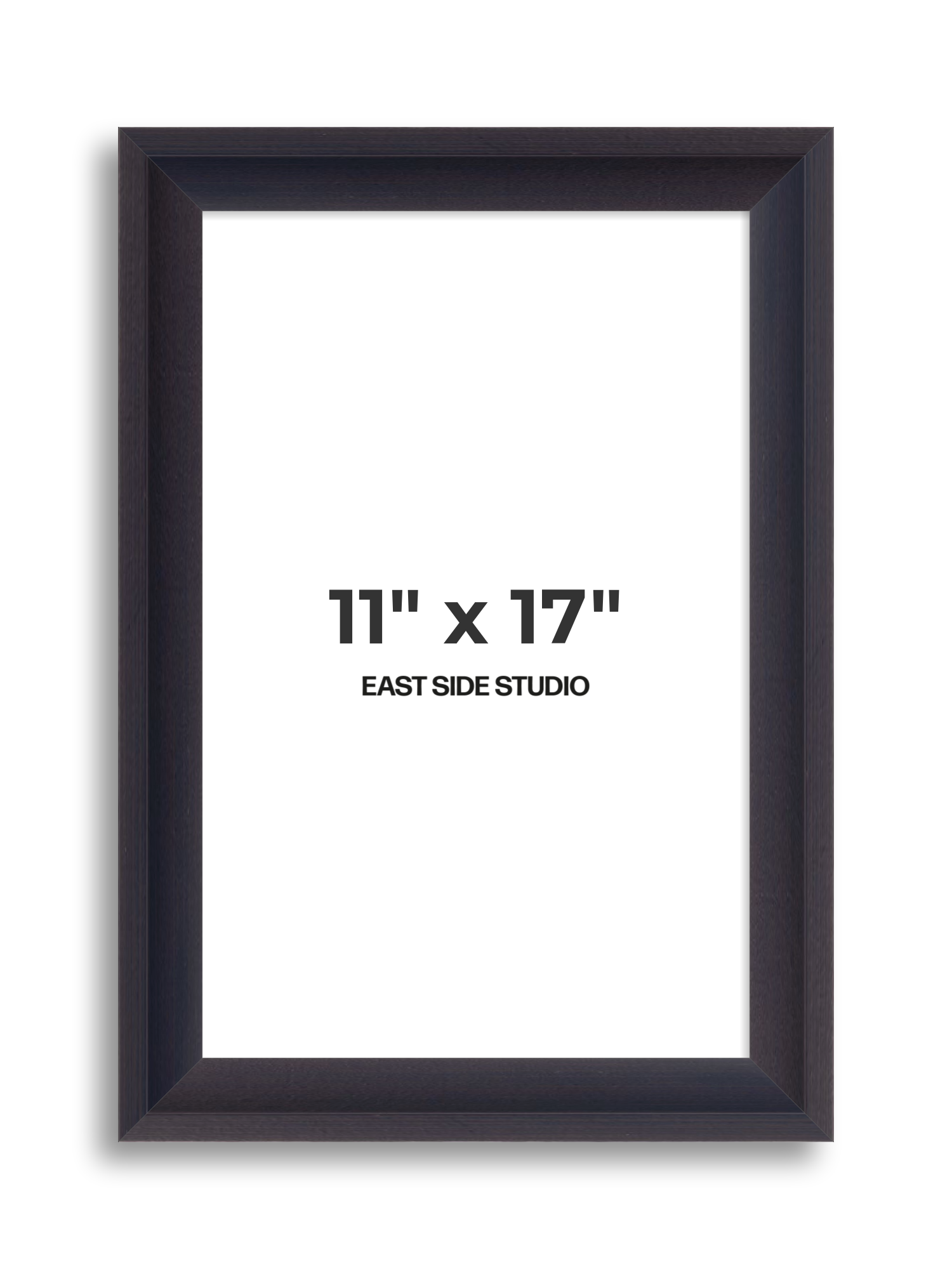 Black 11" x 17" picture frame
