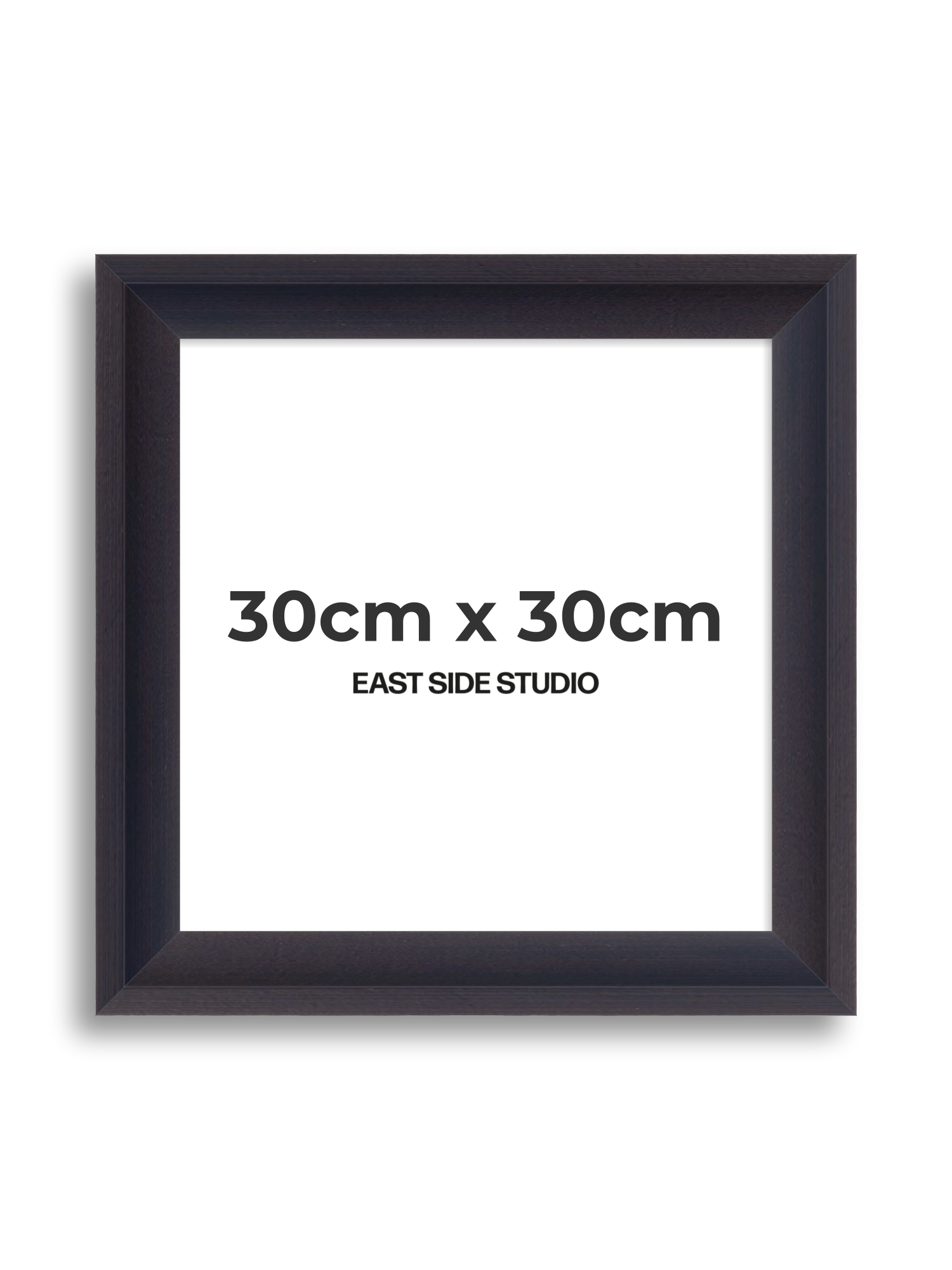 Black 30cm x 30cm picture frame