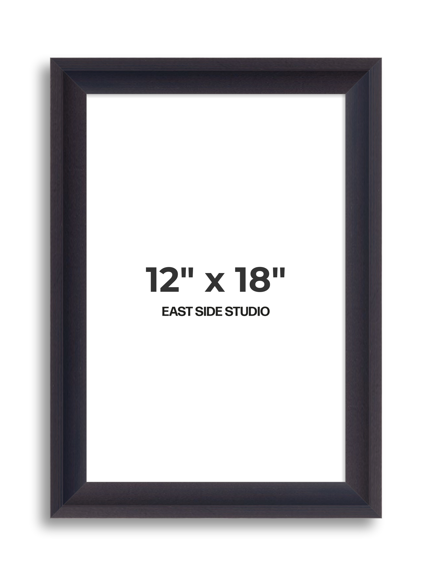 Black 12" x 18" picture frame