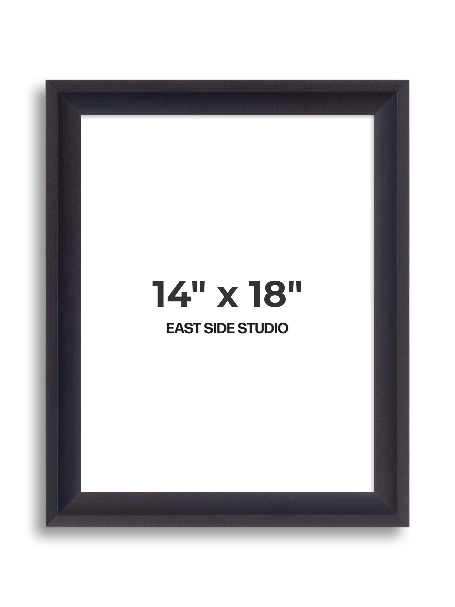 Black 14" x 18" picture frame