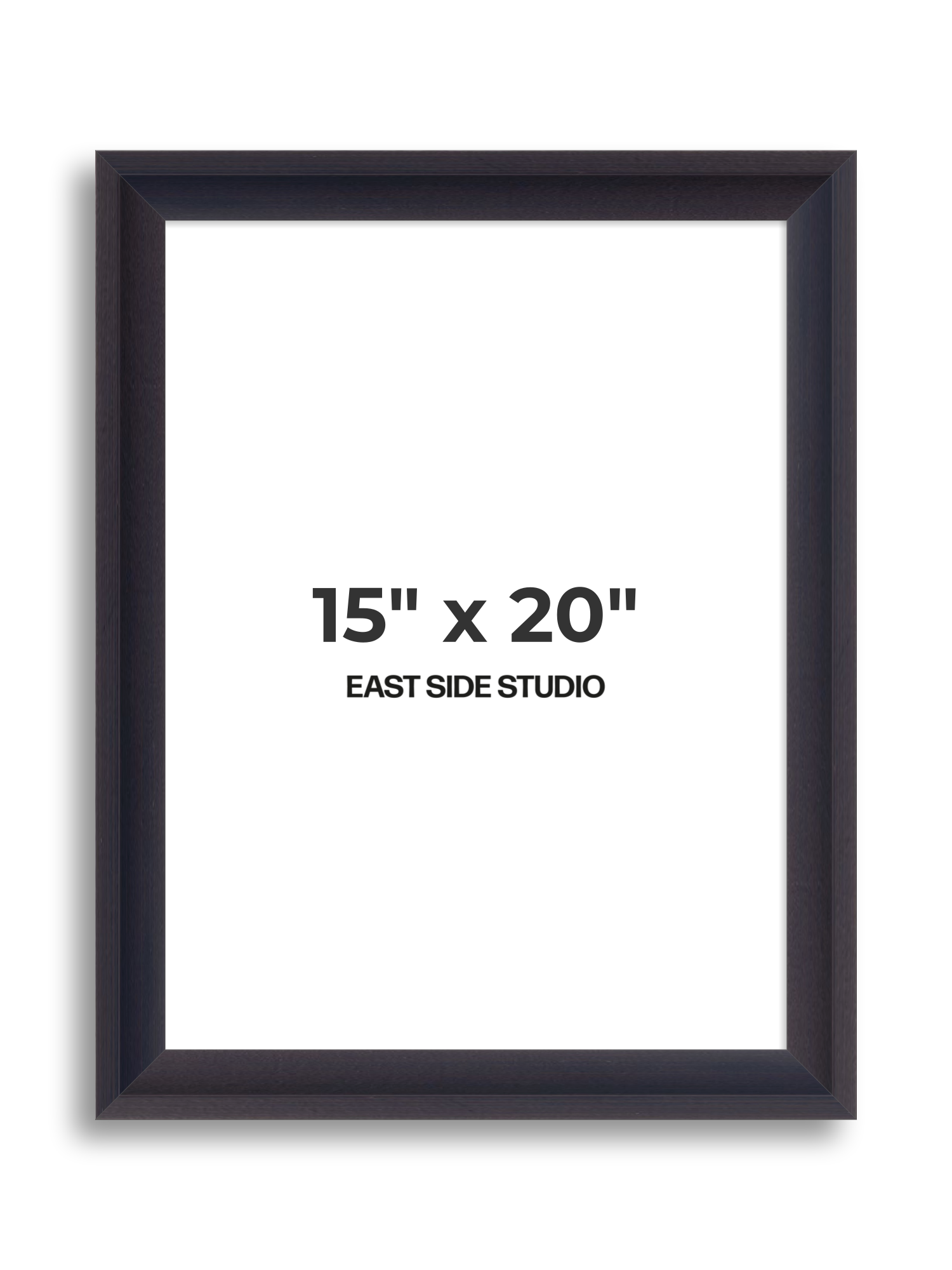 Black 15" x 20" picture frame
