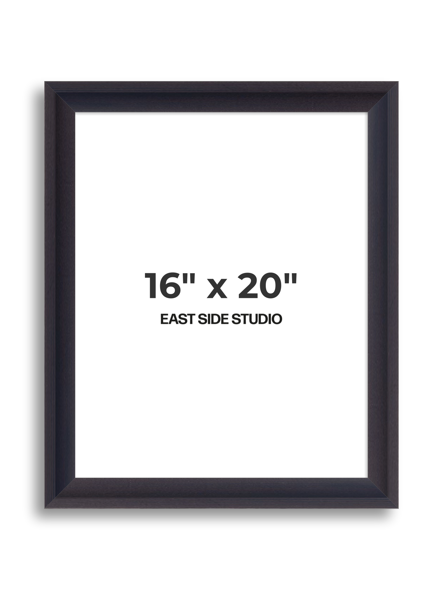 Black 16" x 20" picture frame