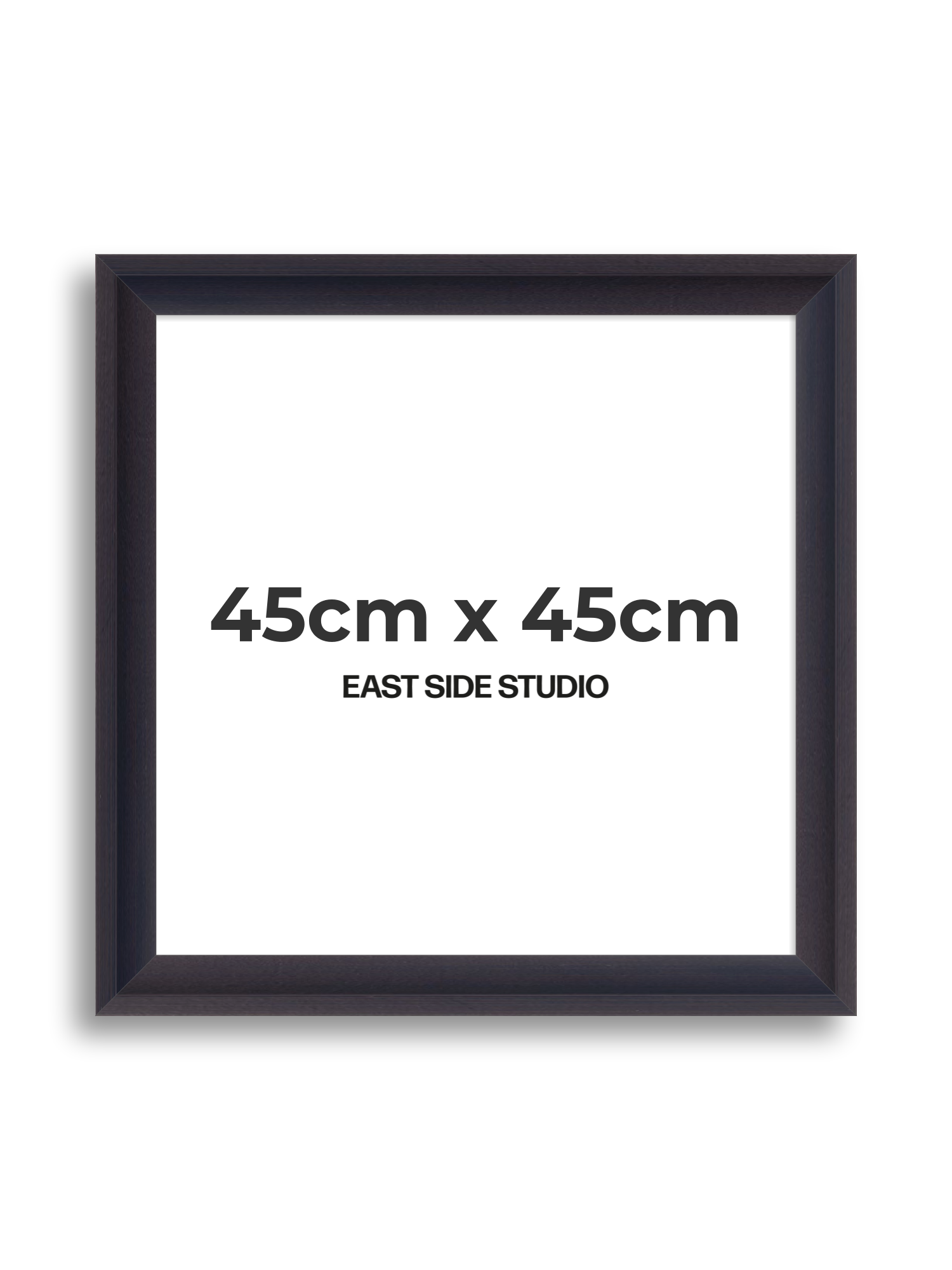 Black 45cm x 45cm picture frame