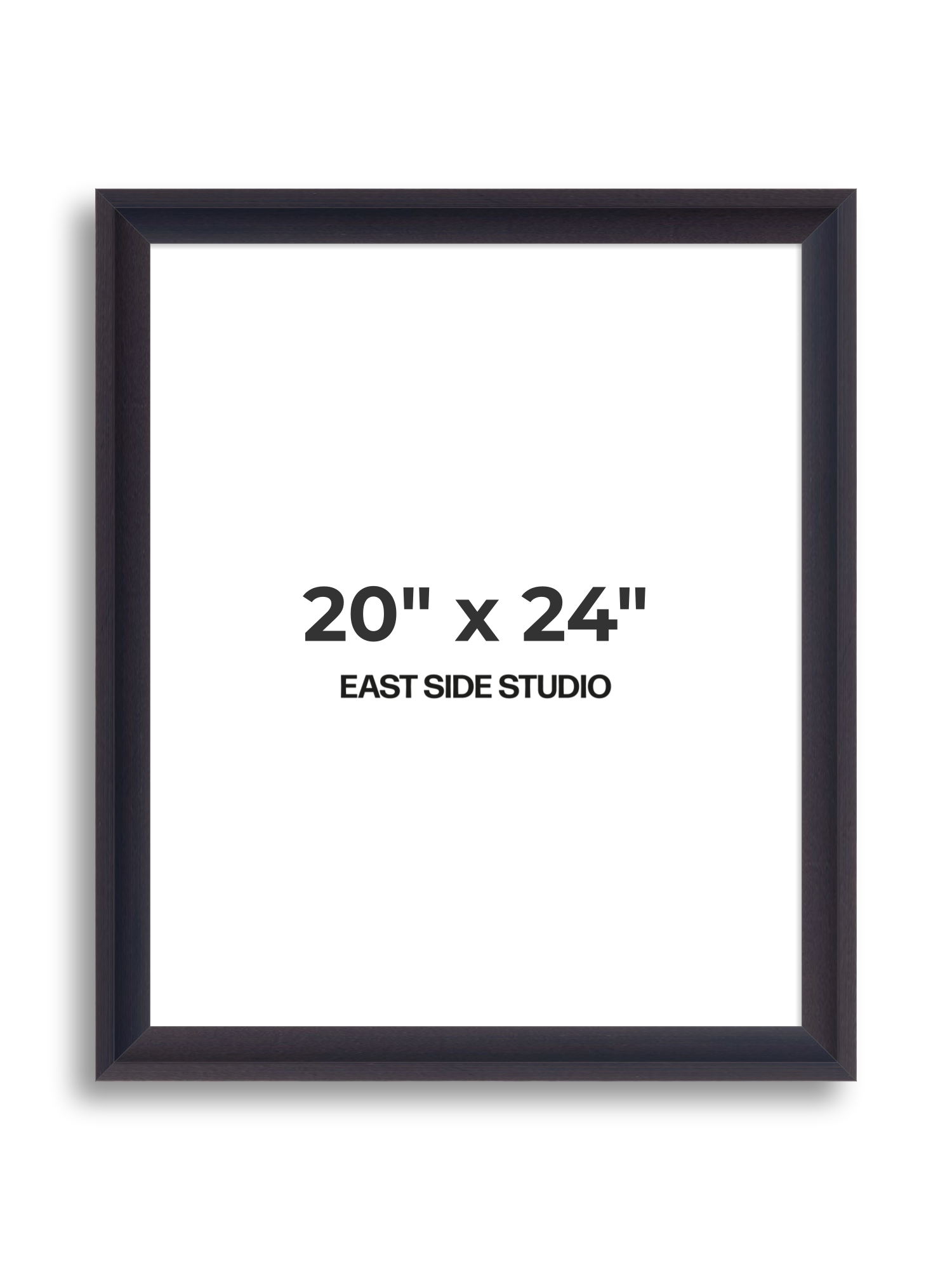 Black 20" x 24" picture frame
