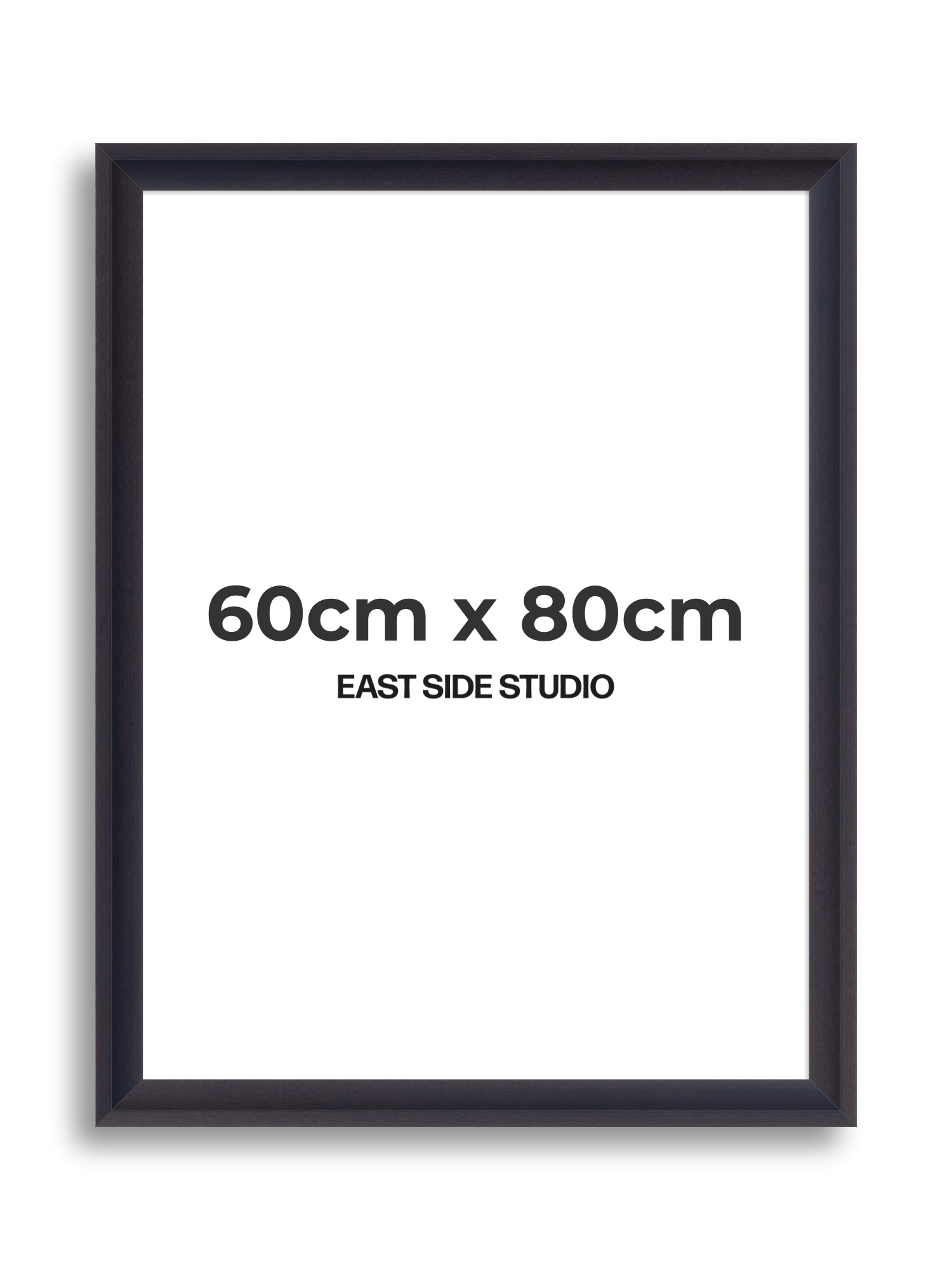 Black 60cm x 80cm picture frame