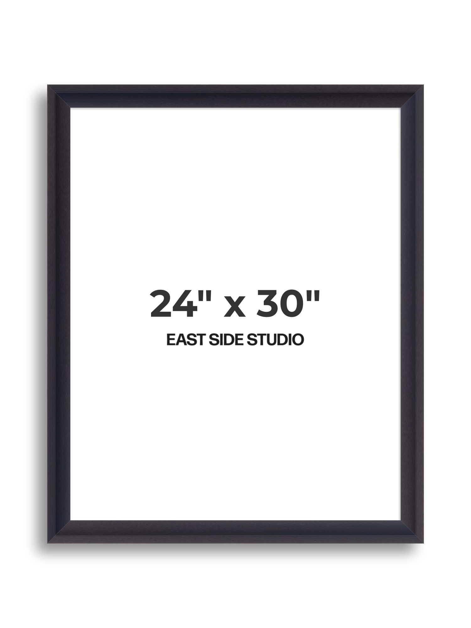Black 24" x 30" picture frame