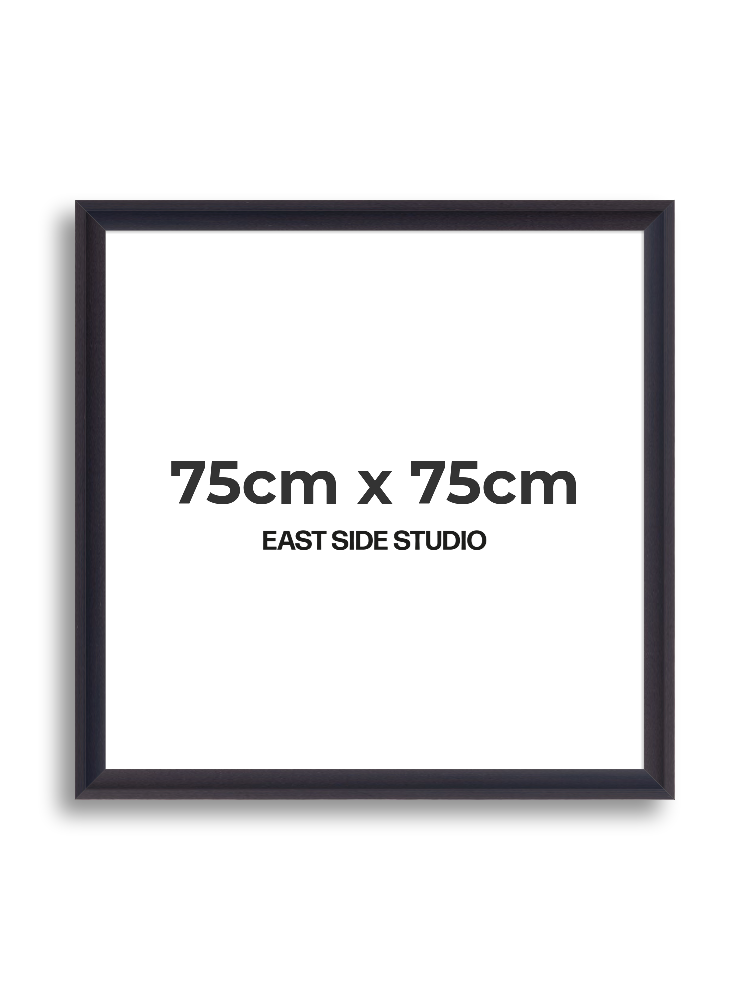 Black 75cm x 75cm picture frame