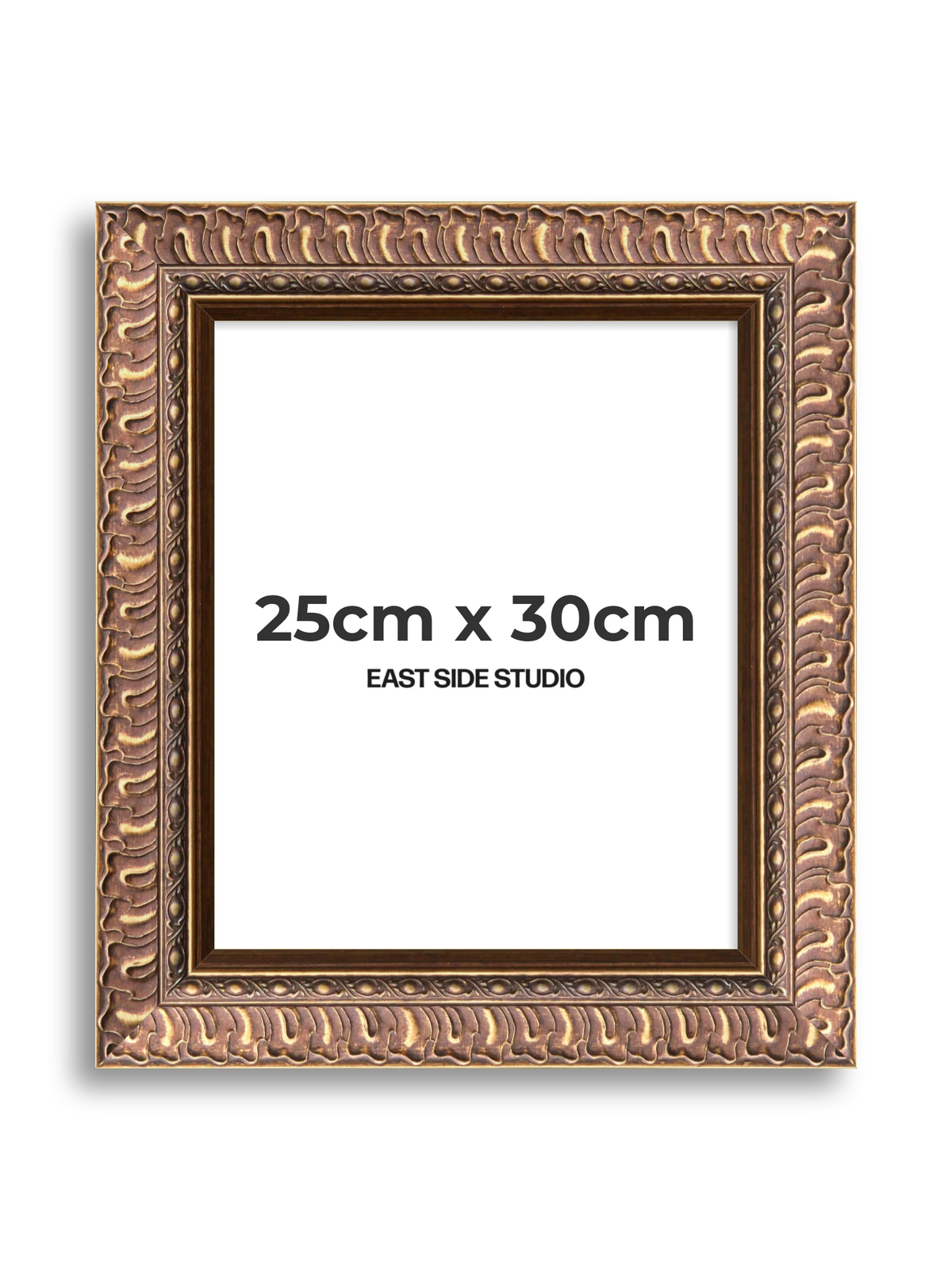 Palmette Burnished Gold 25cm x 30cm picture frame