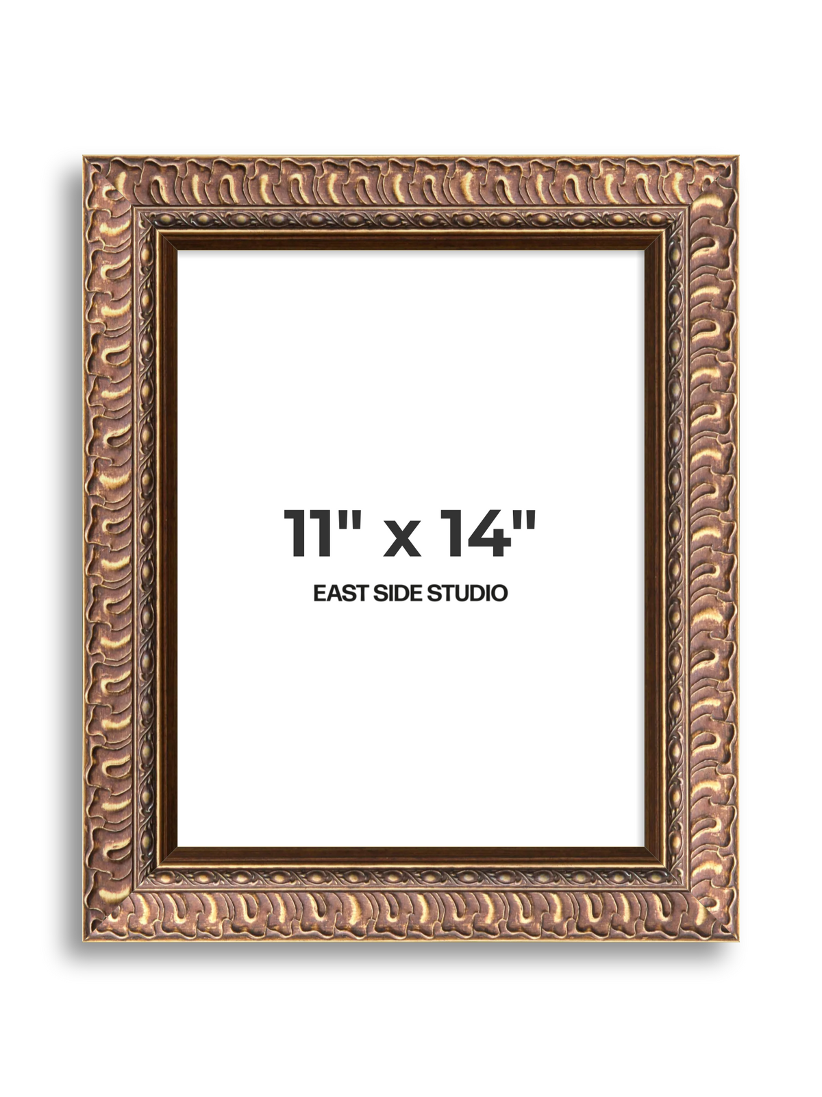Palmette Burnished Gold 11" x 14" picture frame