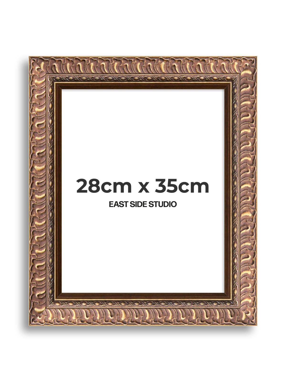 Palmette Burnished Gold 28cm x 35cm picture frame