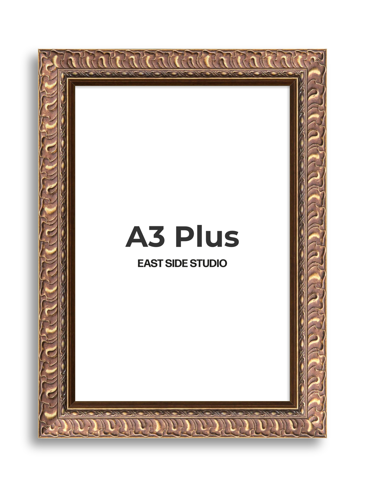 Palmette Burnished Gold A3 Plus picture frame