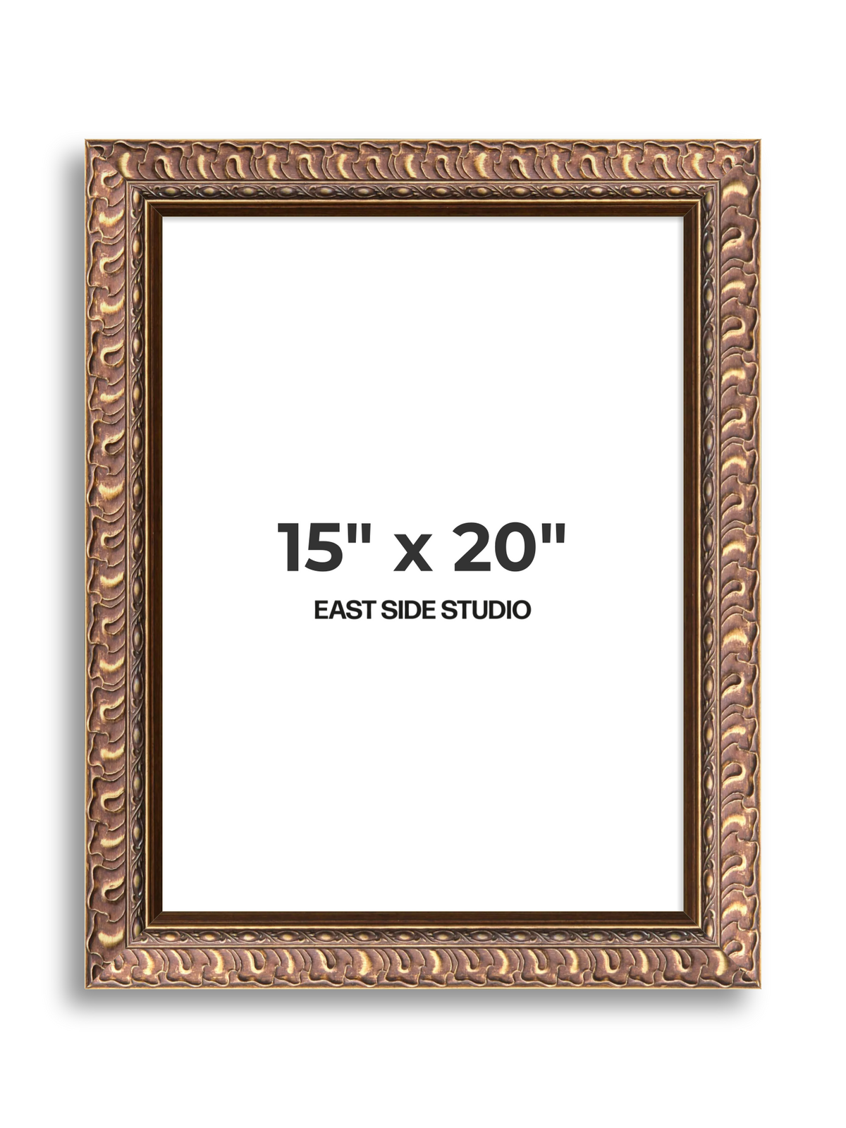Palmette Burnished Gold 15" x 20" picture frame